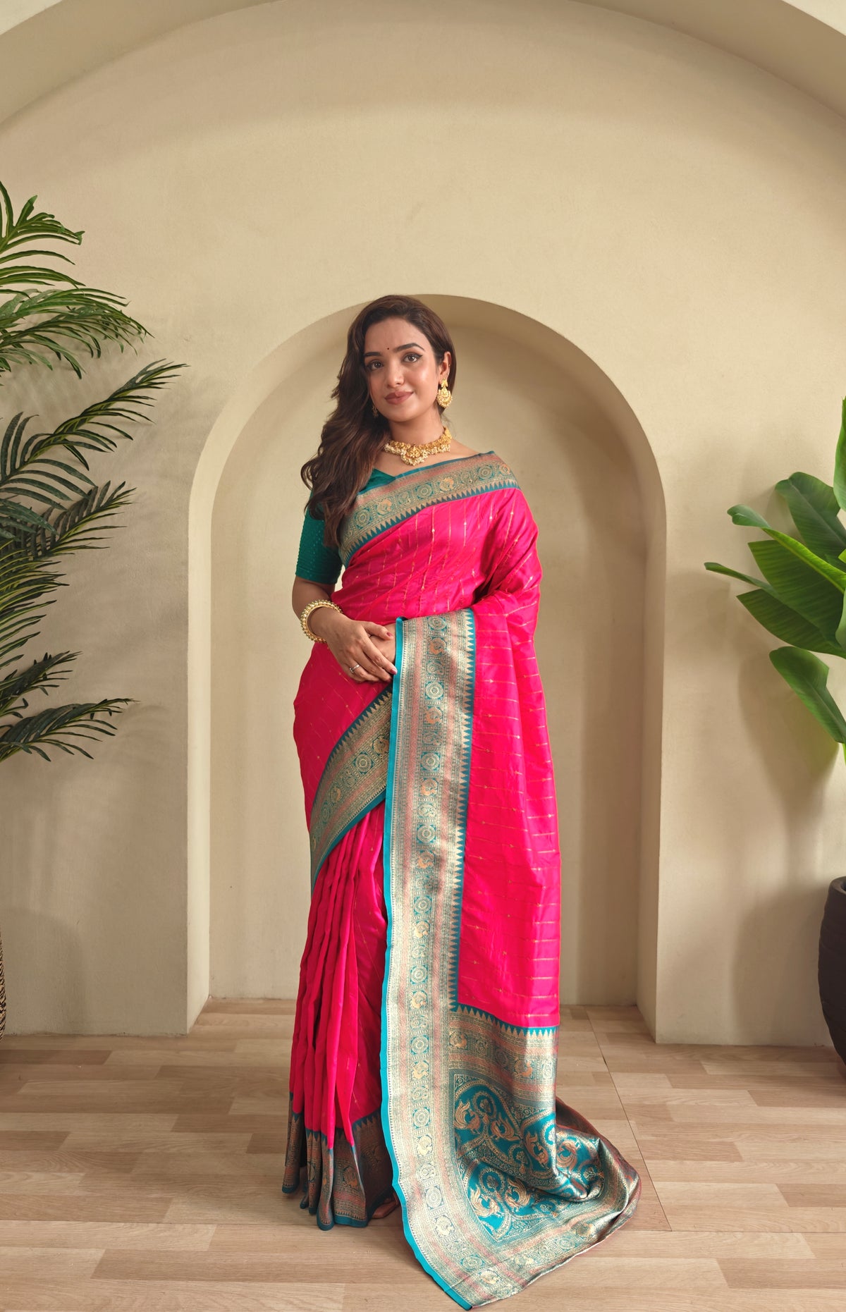 Mahalakshmi Paithani Silk Saree