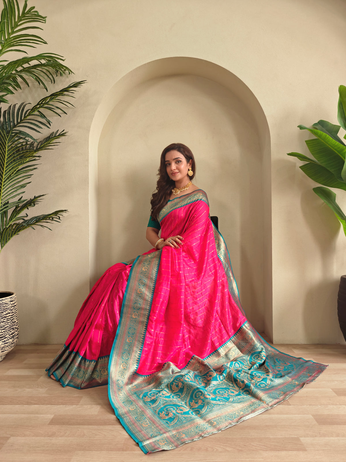 Mahalakshmi Paithani Silk Saree