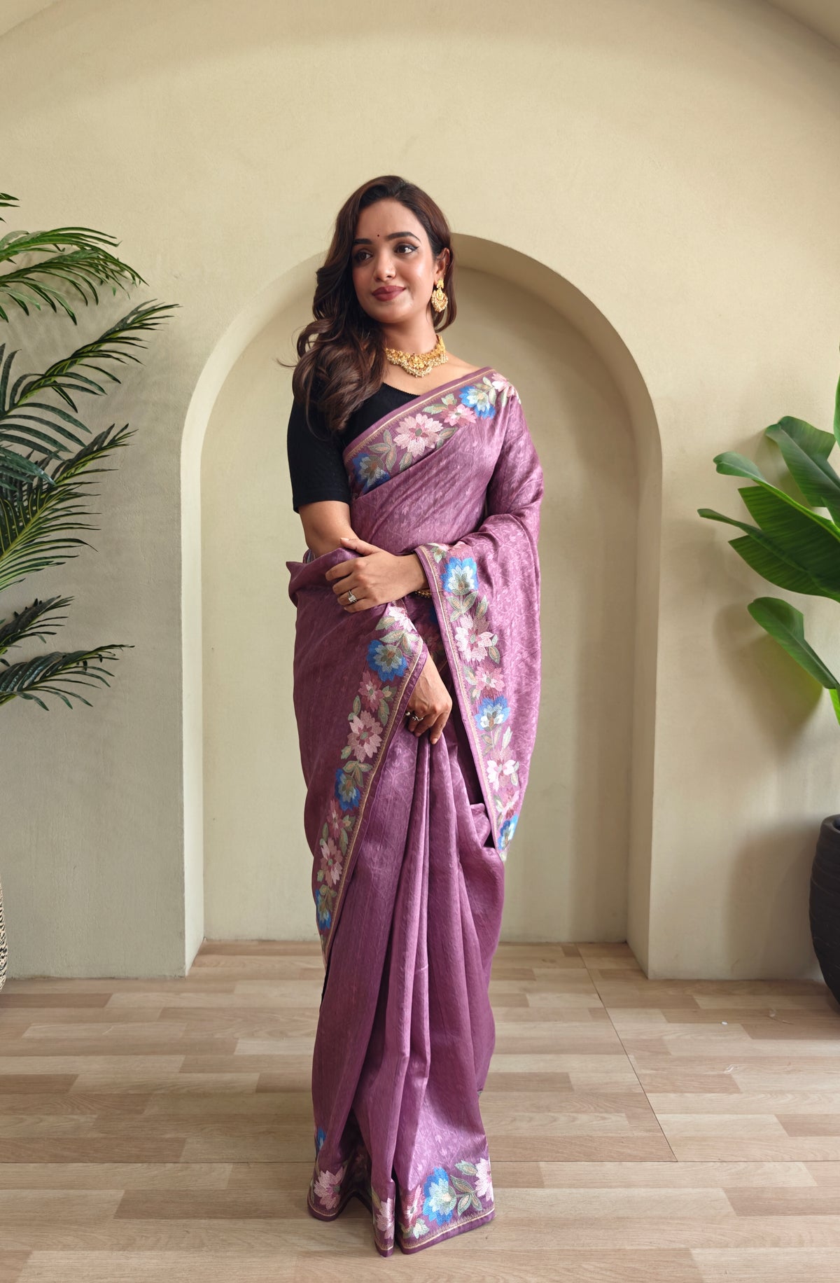 Kanchan Premium Tussar Saree