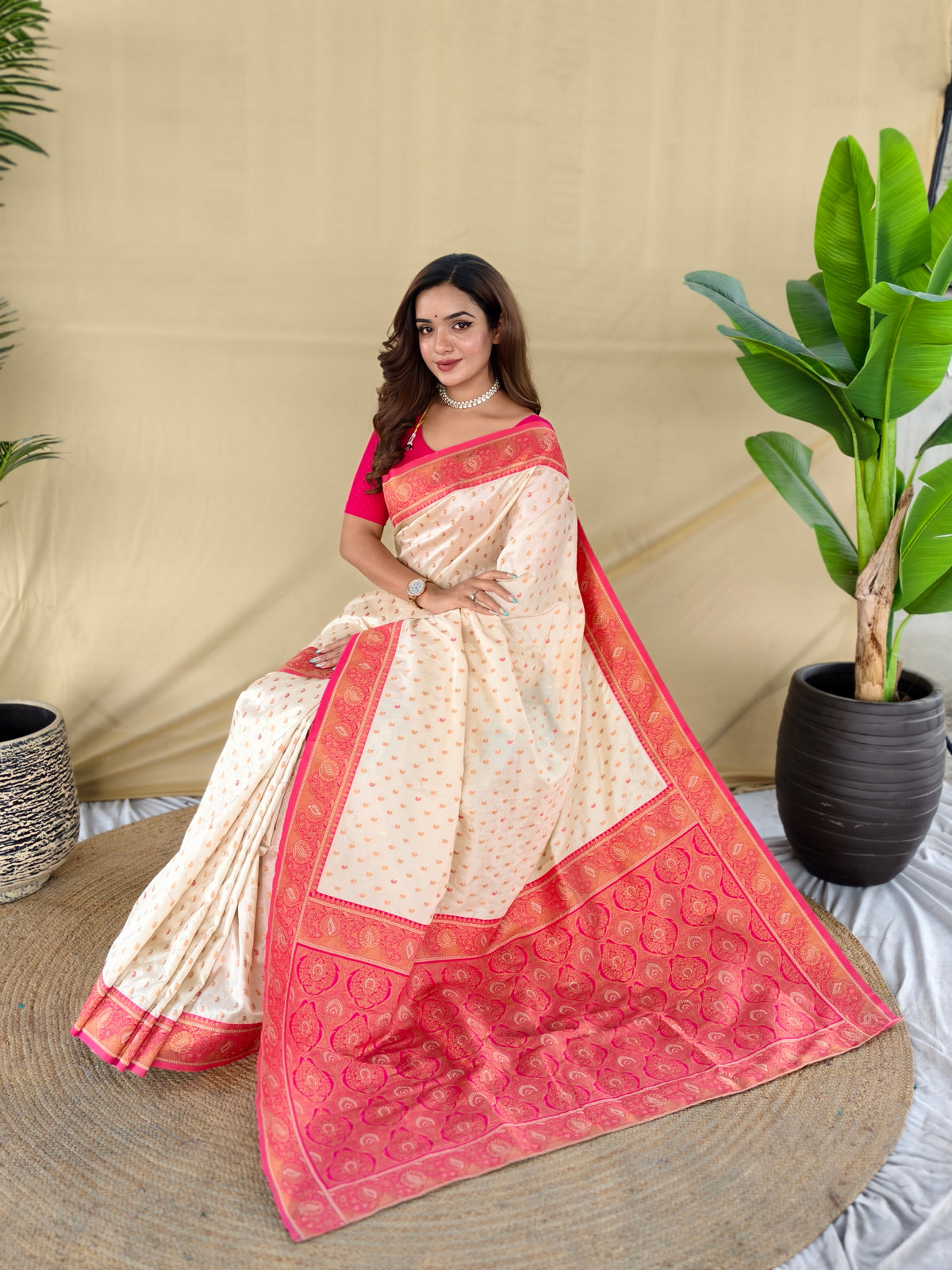 Savitri Pure Paithani Silk Saree