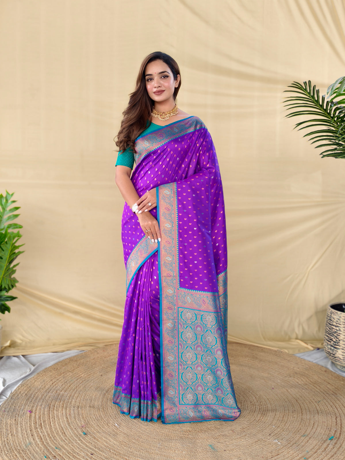 Savitri Pure Paithani Silk Saree