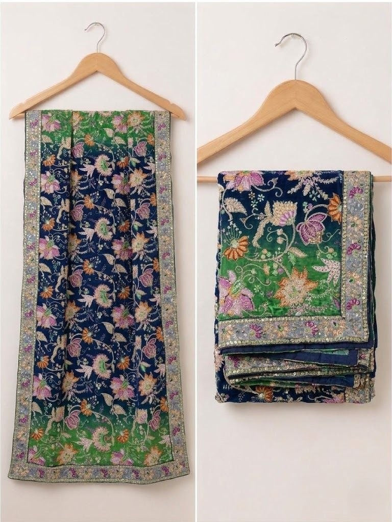 Rajsi Thread Art Dupatta