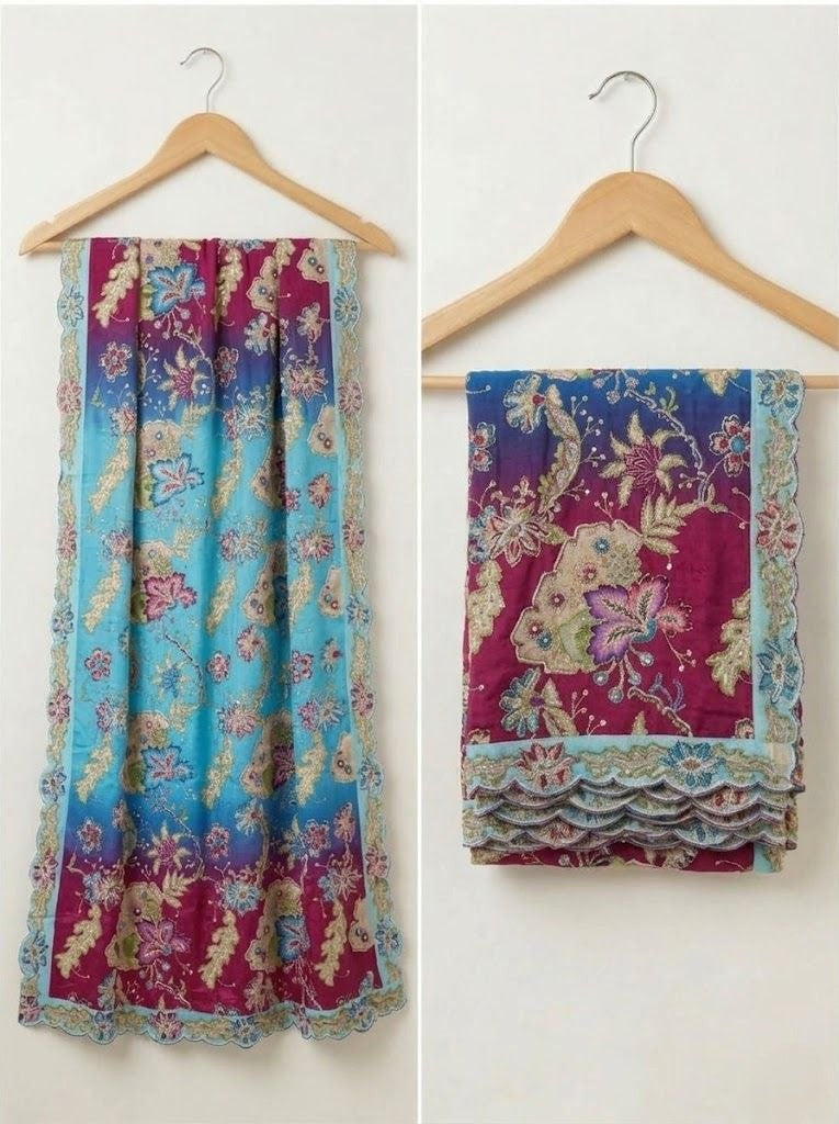 Varnika Thread Embellished Dupatta