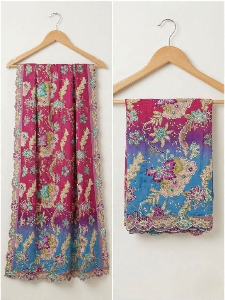 Varnika Thread Embellished Dupatta