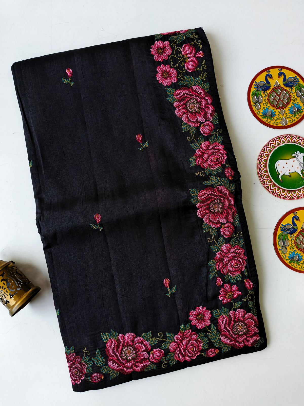 Kanak Pure Viscose Tussar Saree