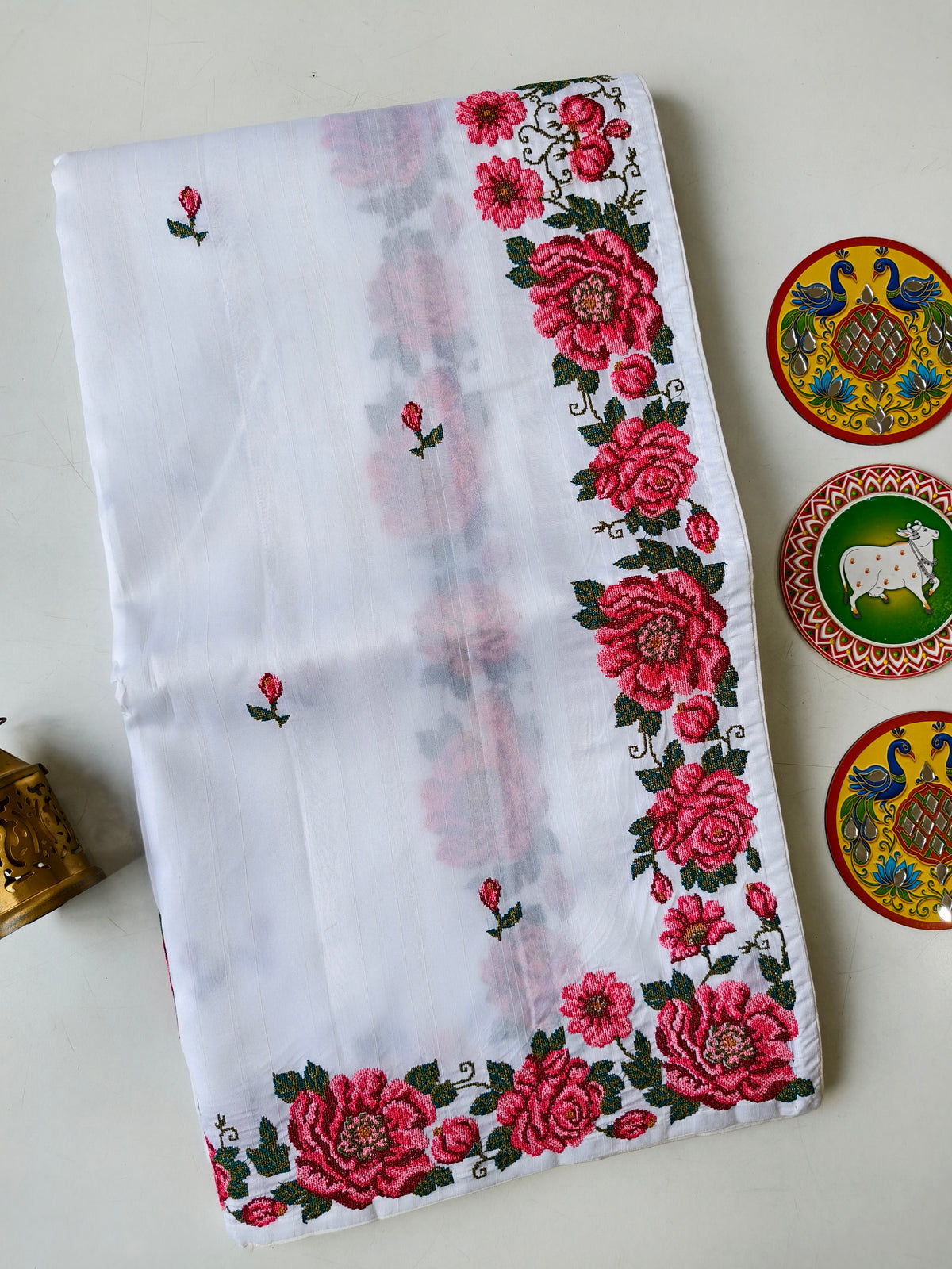Kanak Pure Viscose Tussar Saree