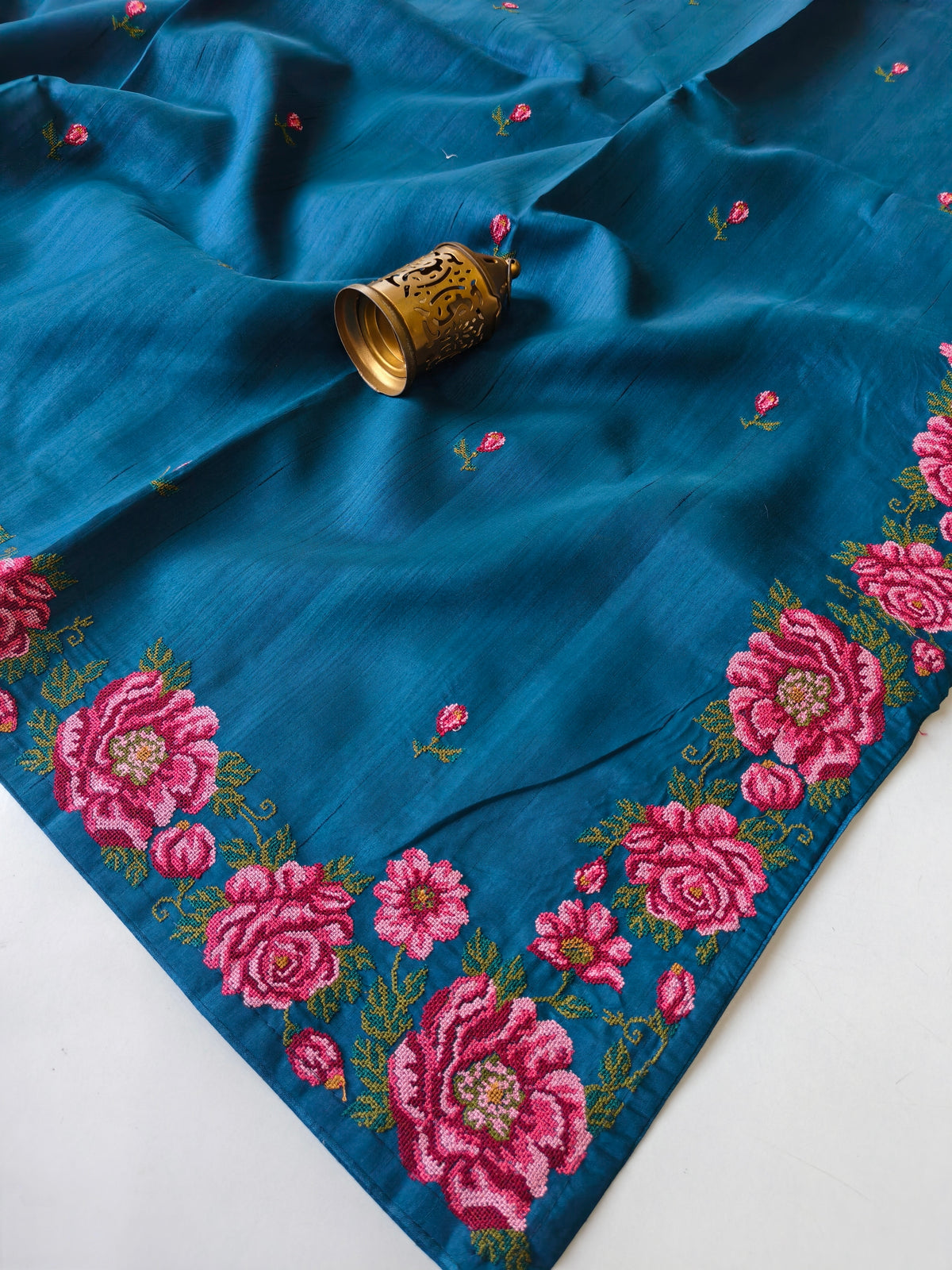 Kanak Pure Viscose Tussar Saree
