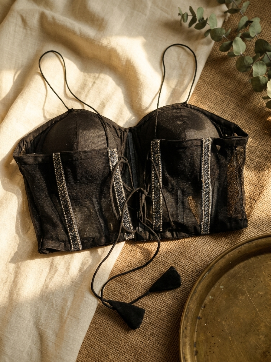 Pearl Studded Party Wear Blouse