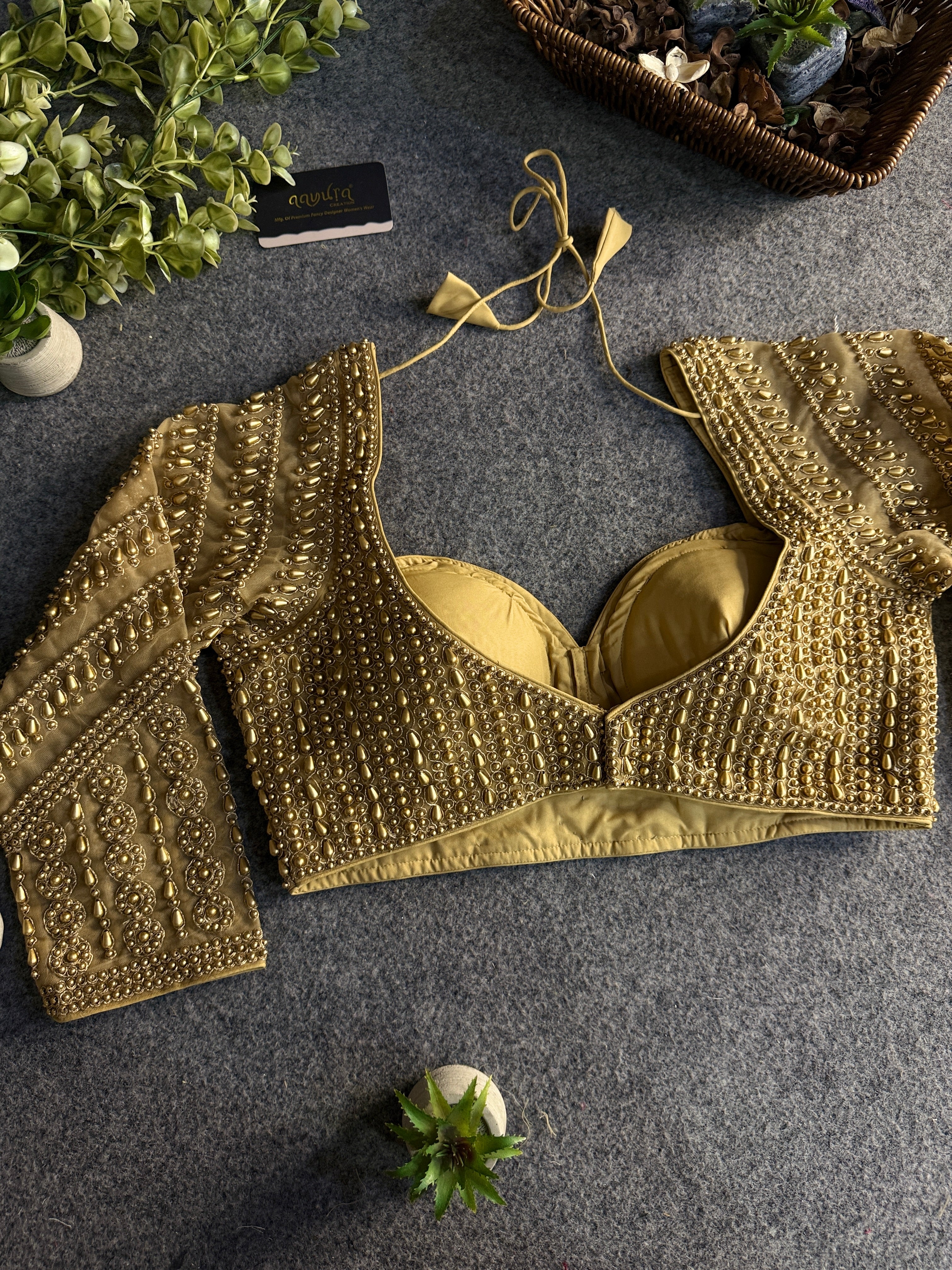 Pearlora Luxe Designer Blouse