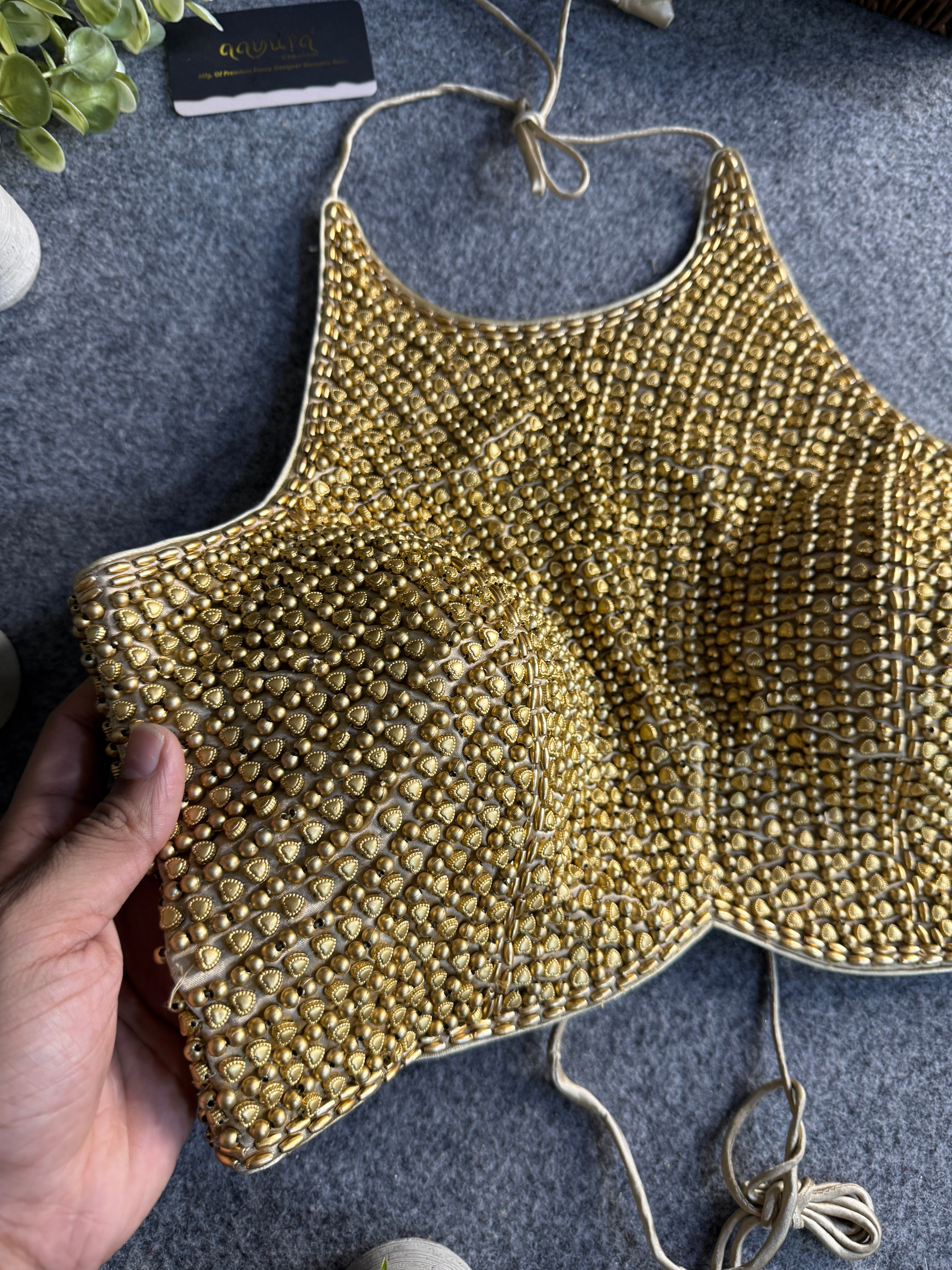 Zara Luxury Handcrafted Blouse