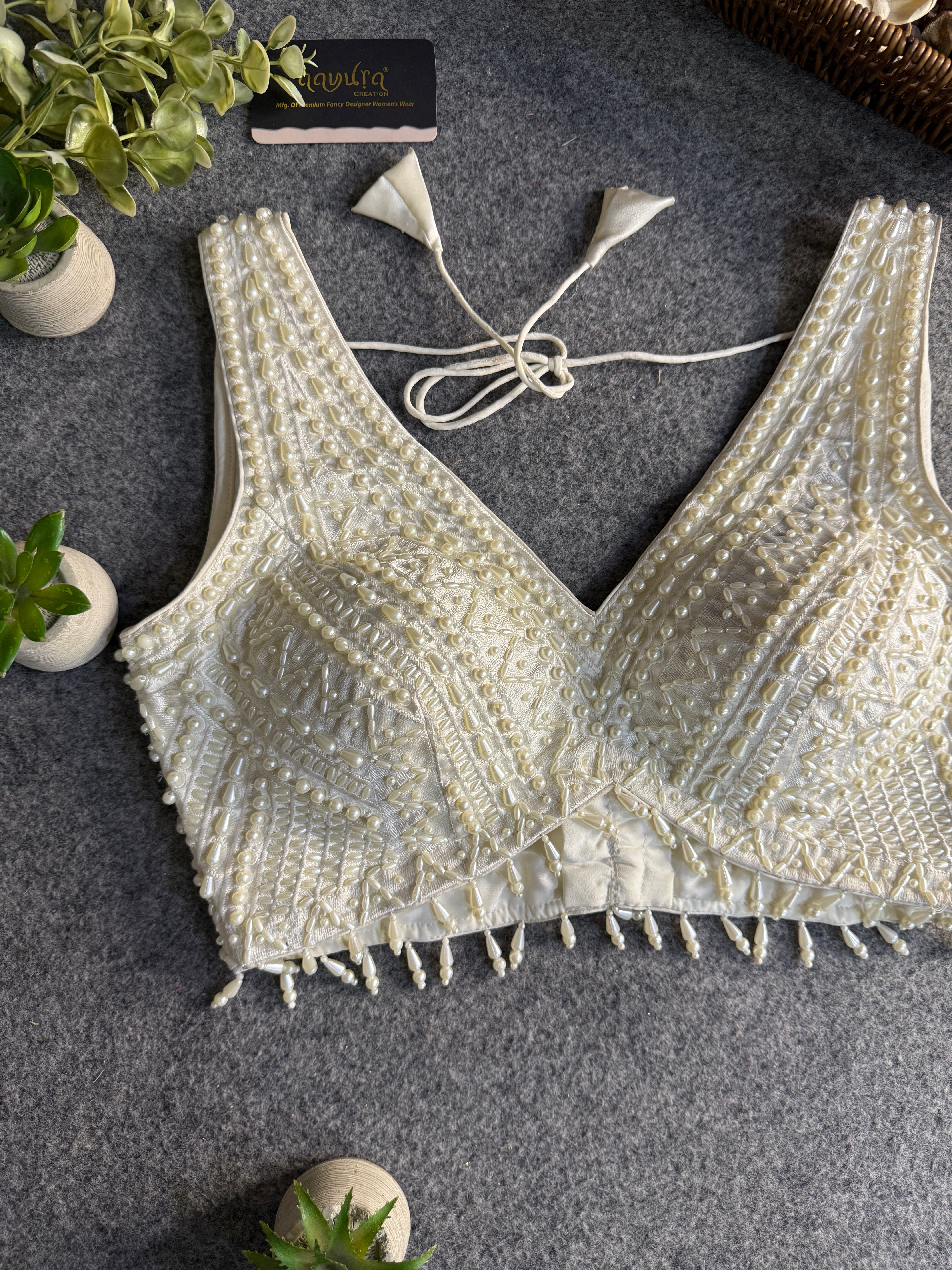 Grande Aurelle Handcrafted Blouse