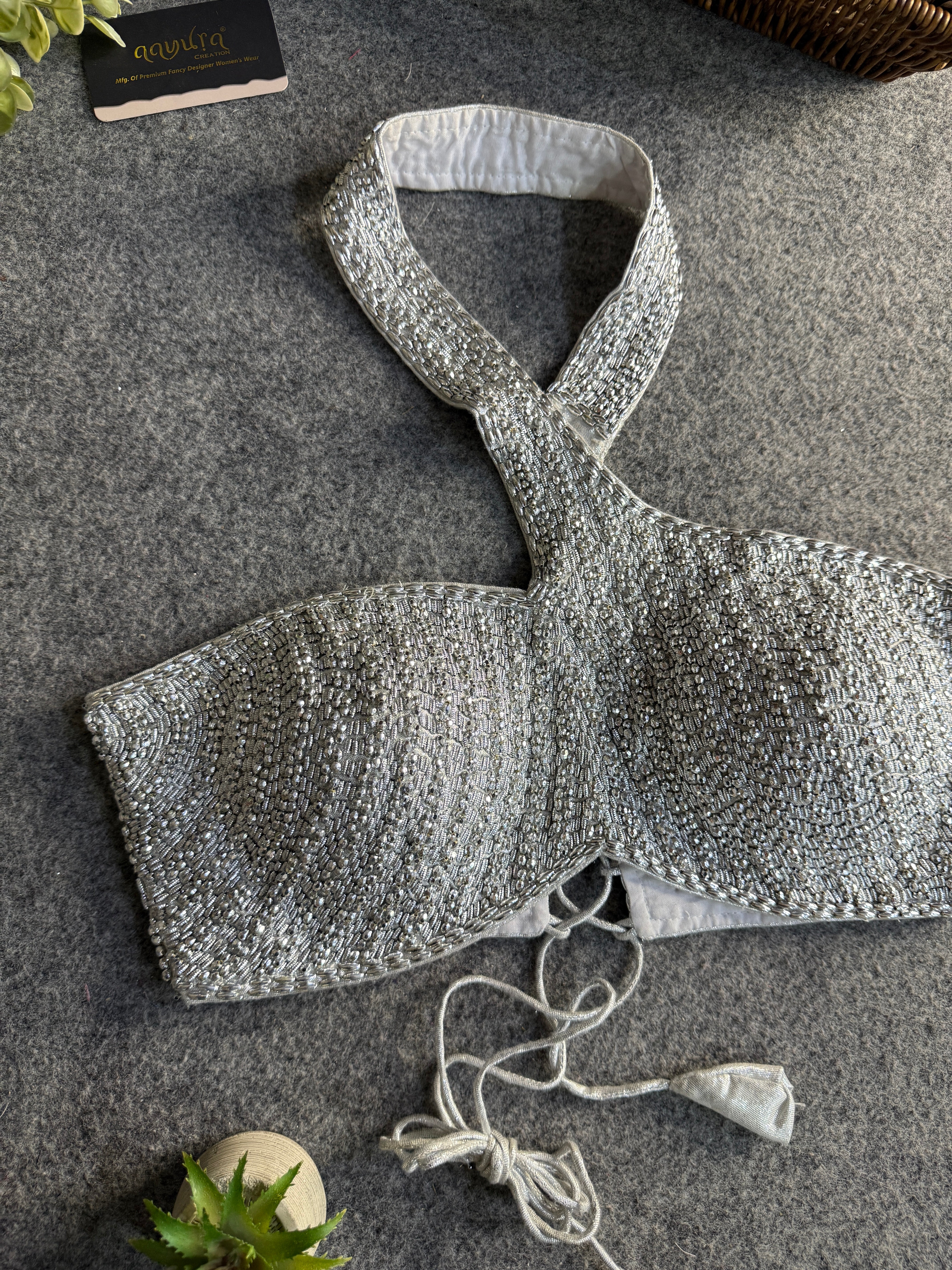Royale Elegance Handcrafted Blouse