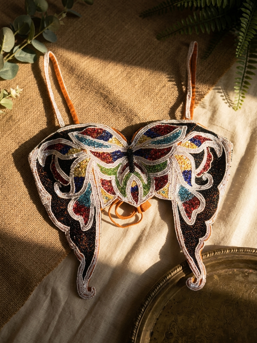 Statement Silk Handcrafted Designer Blouse