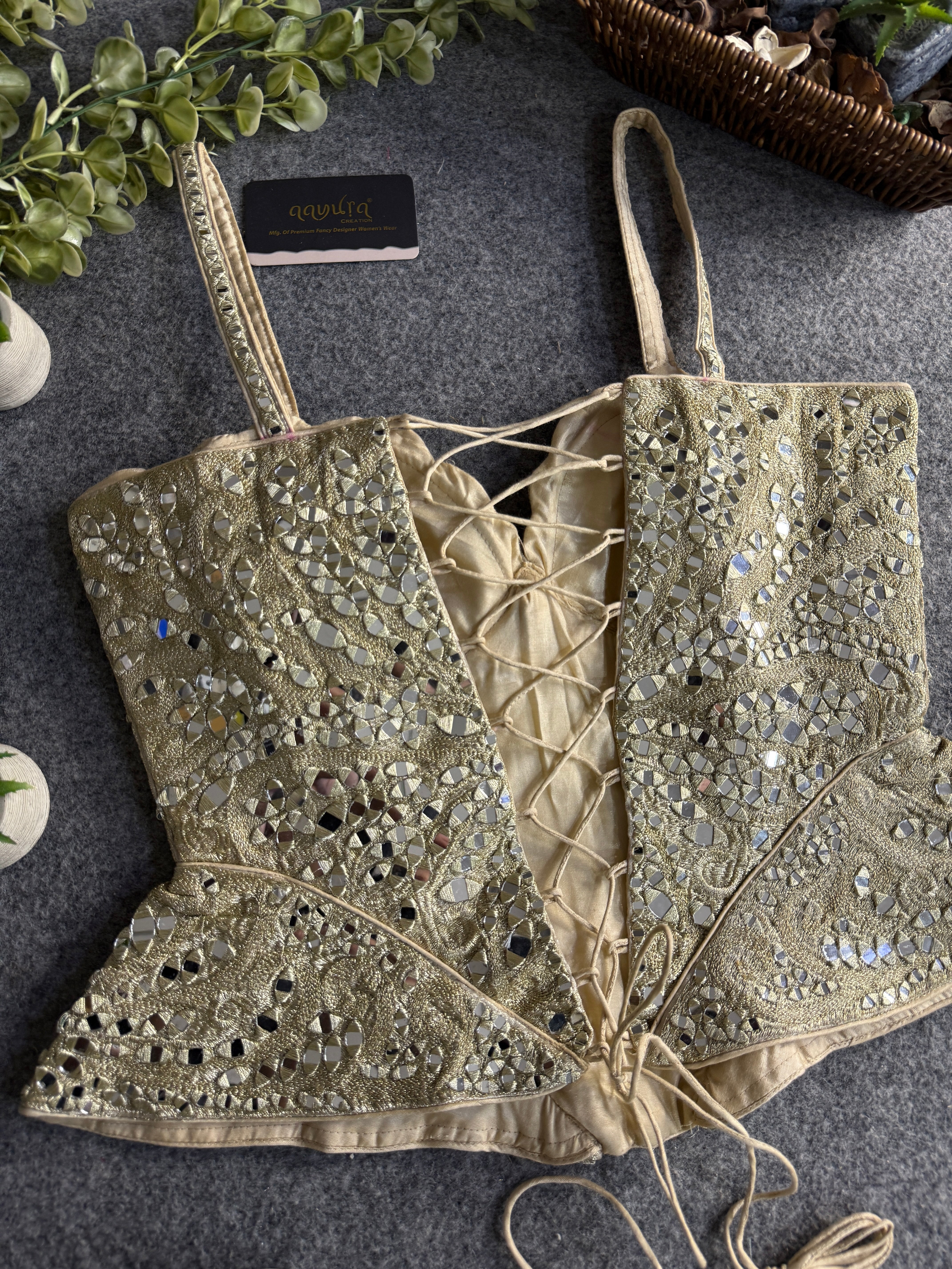 Alora Royal Blouse
