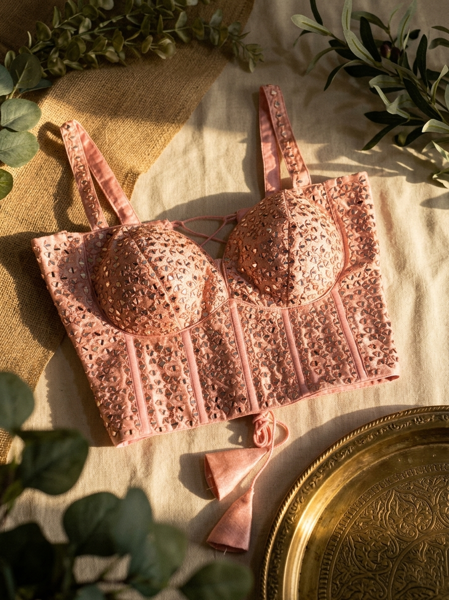 Sitara Mirror Charm Designer Blouse