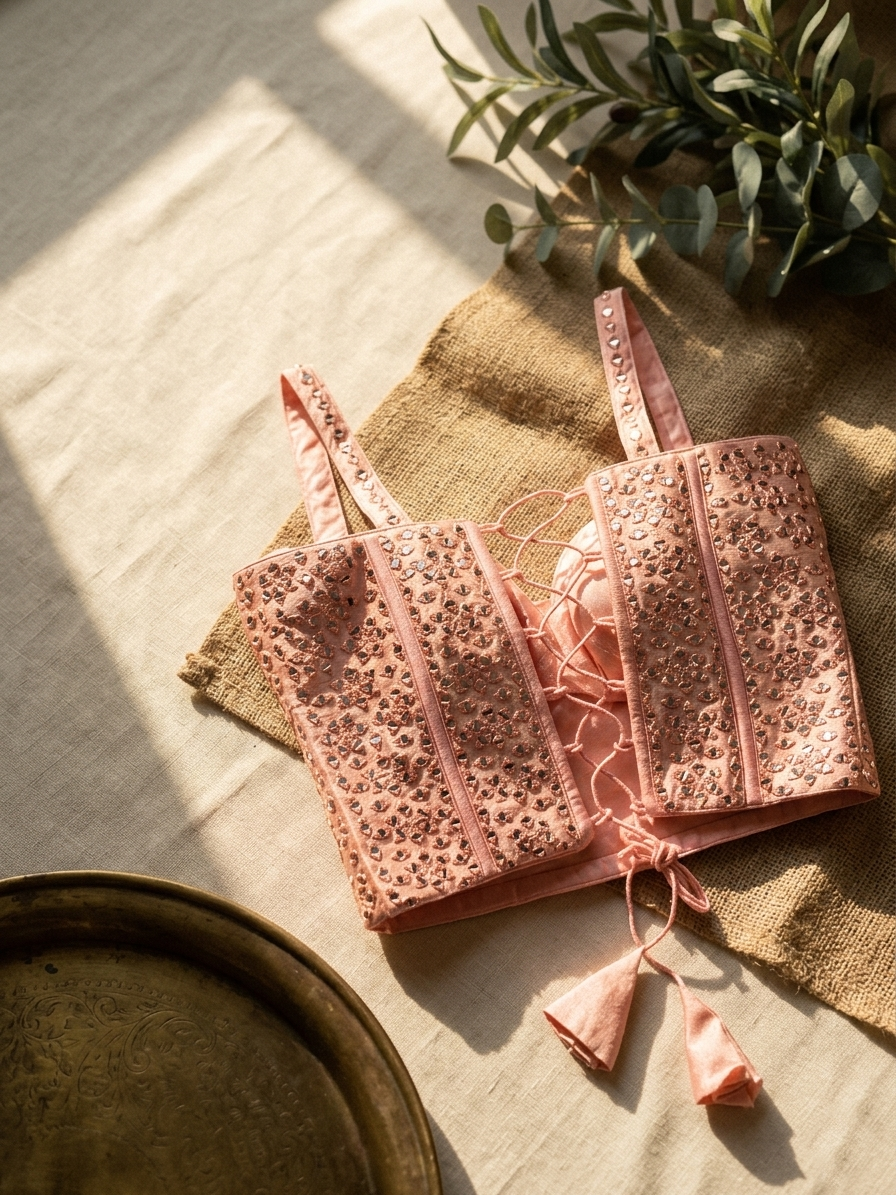 Sitara Mirror Charm Designer Blouse