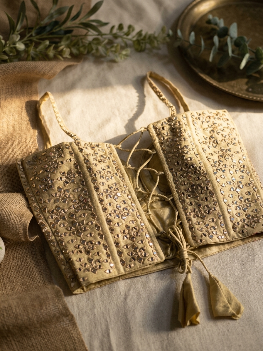 Sitara Mirror Charm Designer Blouse