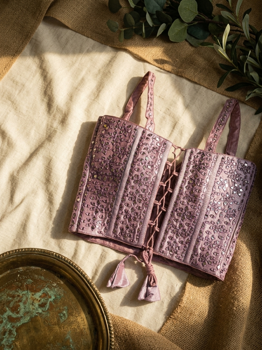 Sitara Mirror Charm Designer Blouse