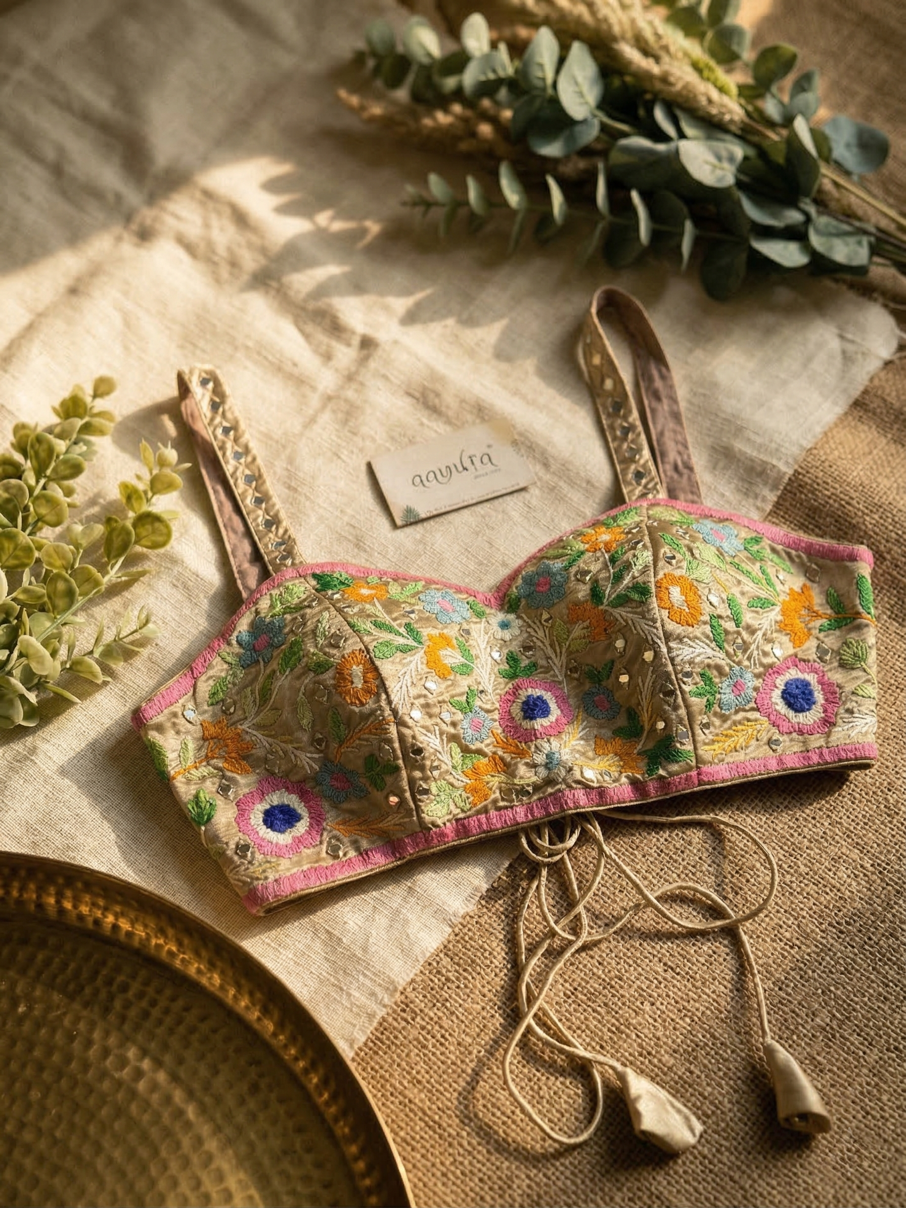 Royal Spark Mirror Blouse