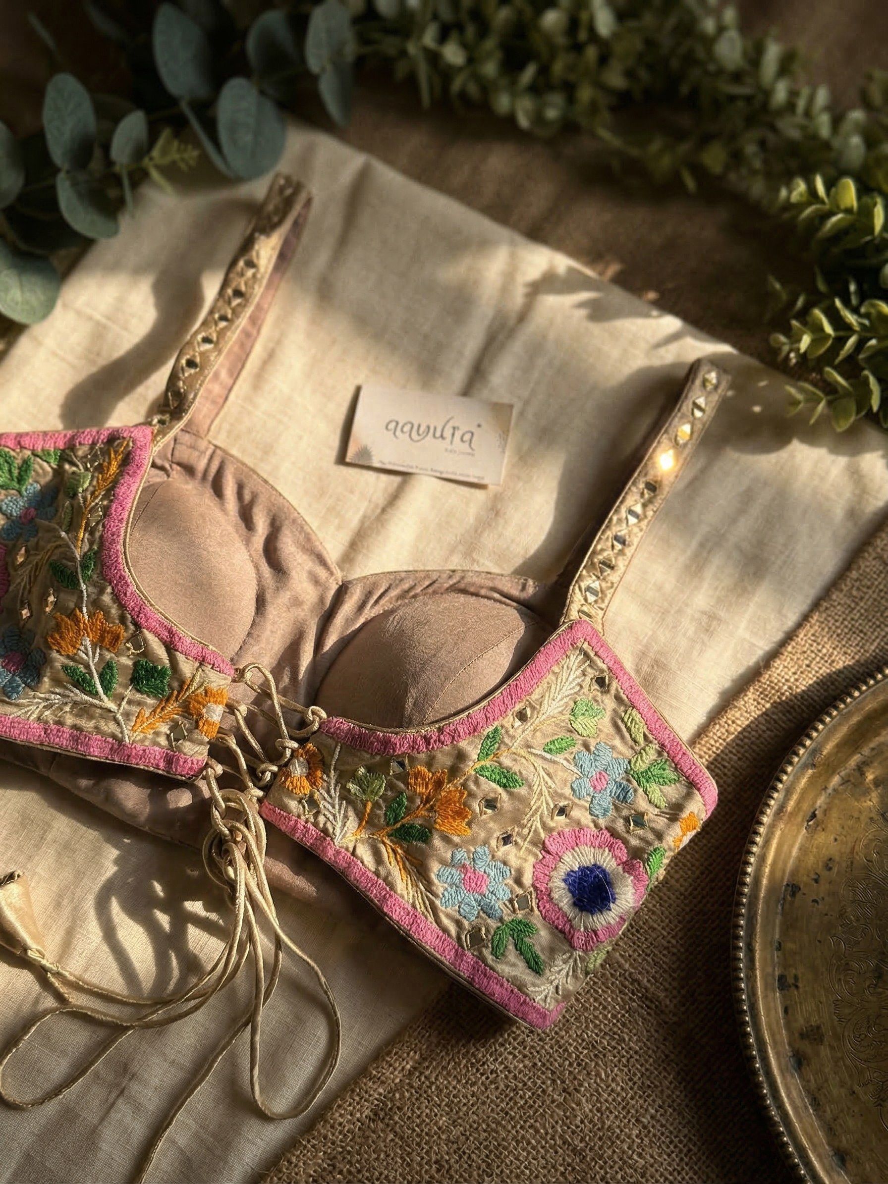 Royal Spark Mirror Blouse