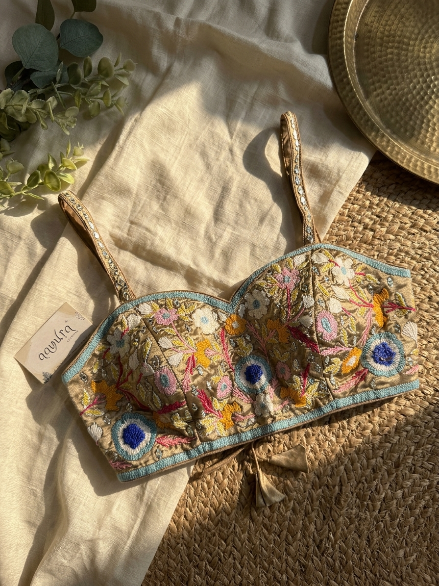 Ethnic Glow Strap Blouse