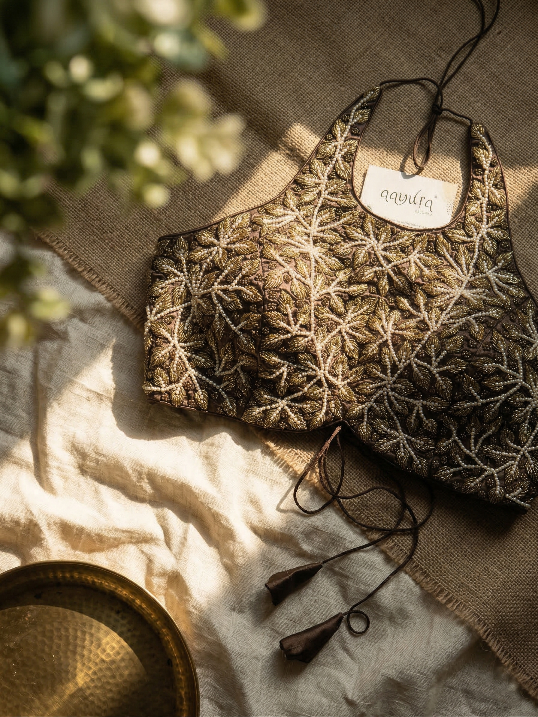 Veloura Queen Halter Blouse