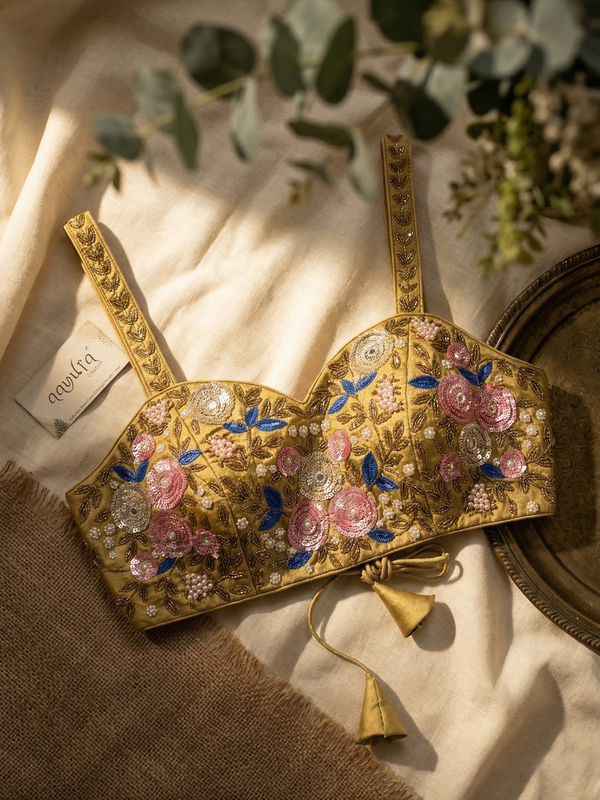 Glam Strap Designer Blouse