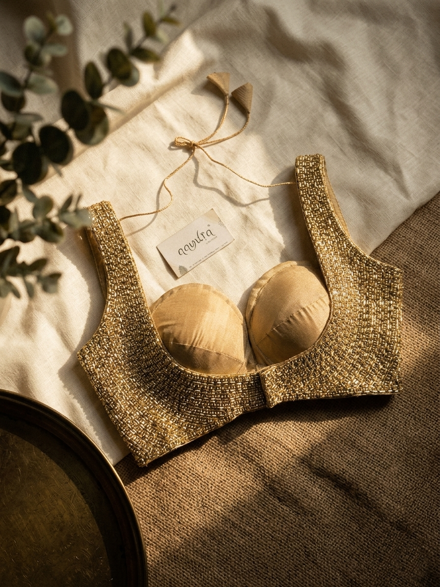 ✨ Ruhani Handcrafted Blouse