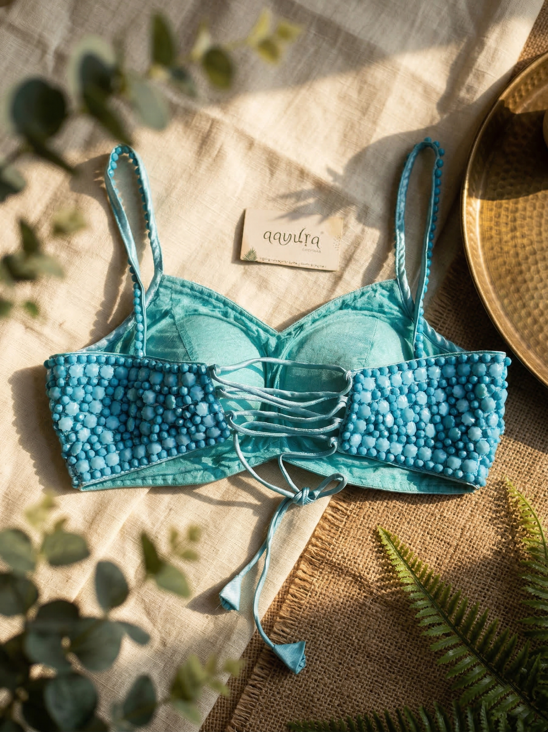 Zarmina Pearl Couture Blouse