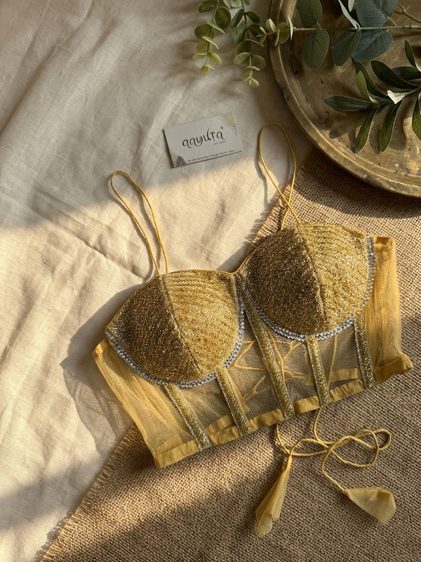 Elegance Handcrafted Net Blouse