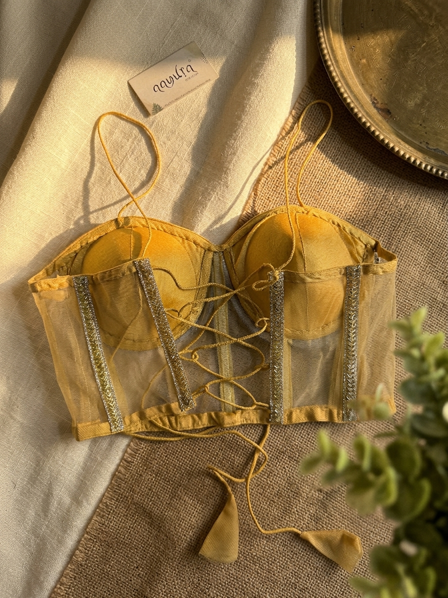 Elegance Handcrafted Net Blouse