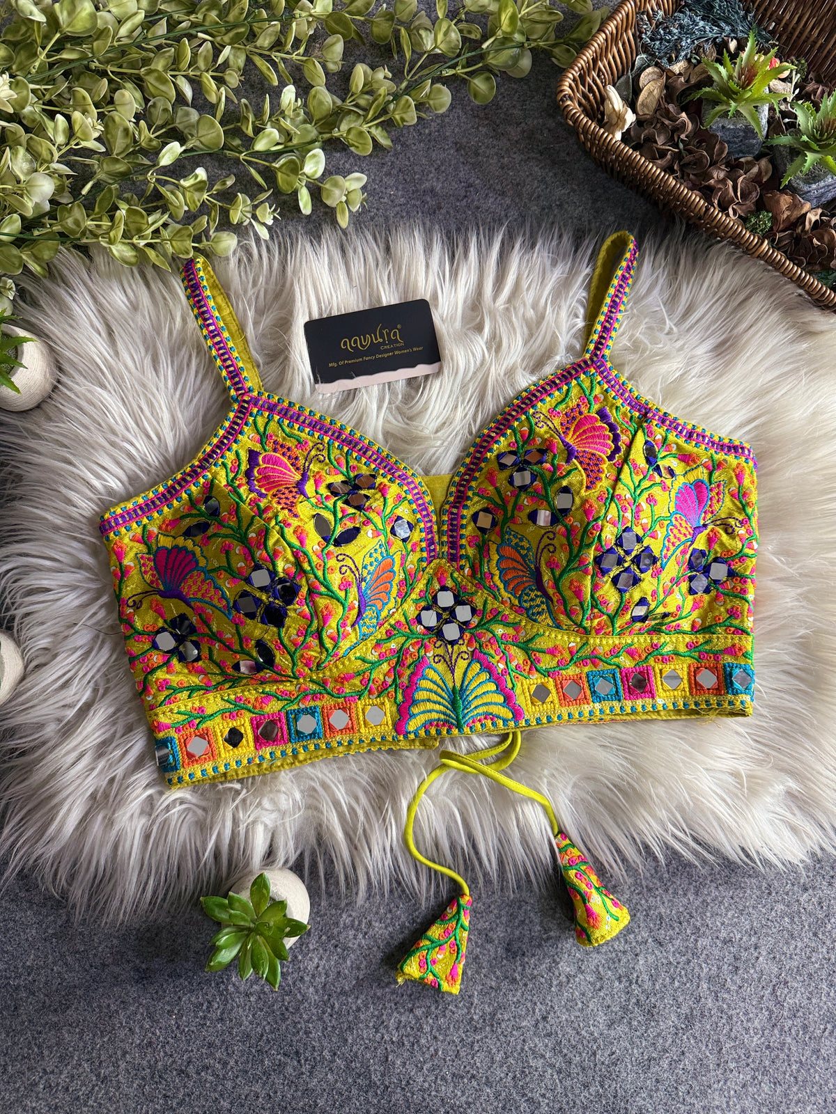 Raas Leela Mirror Blouse