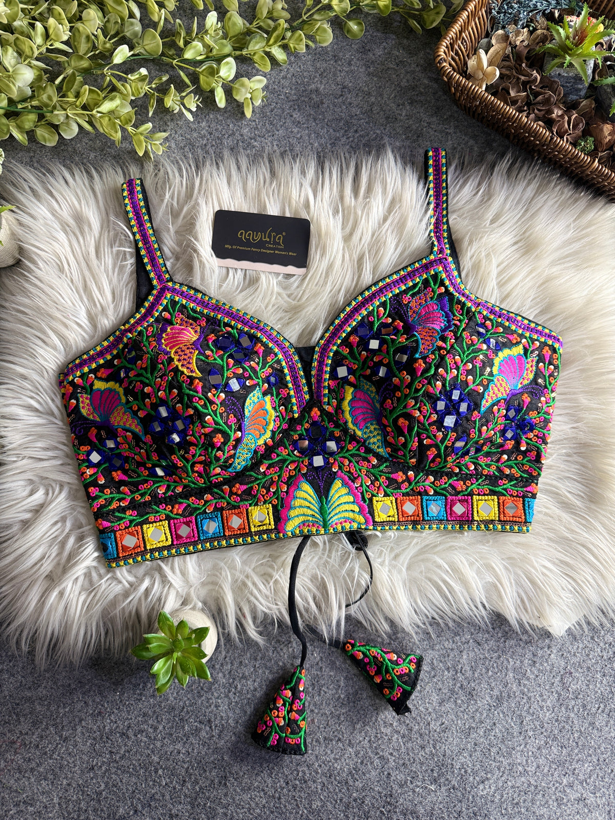 Raas Leela Mirror Blouse