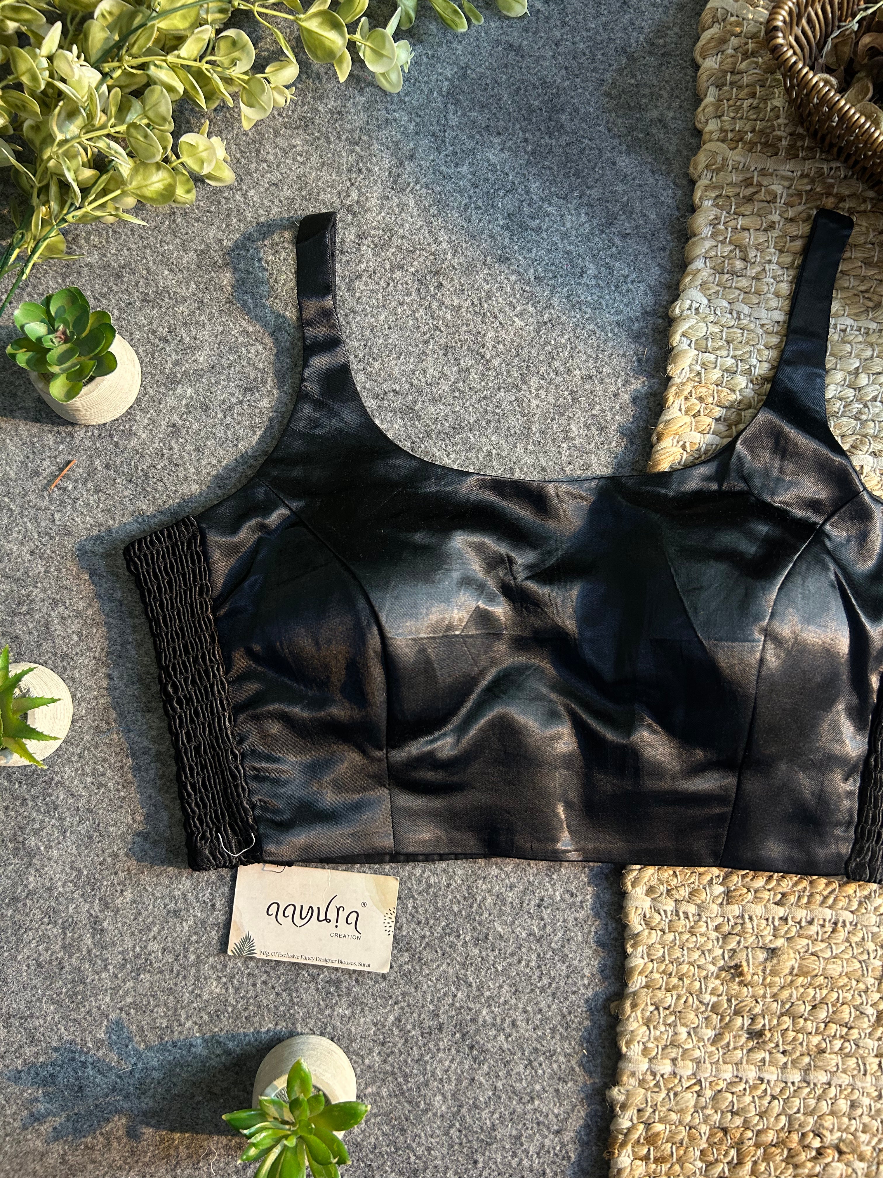 Luxe Gajji Silk Stretch Blouse