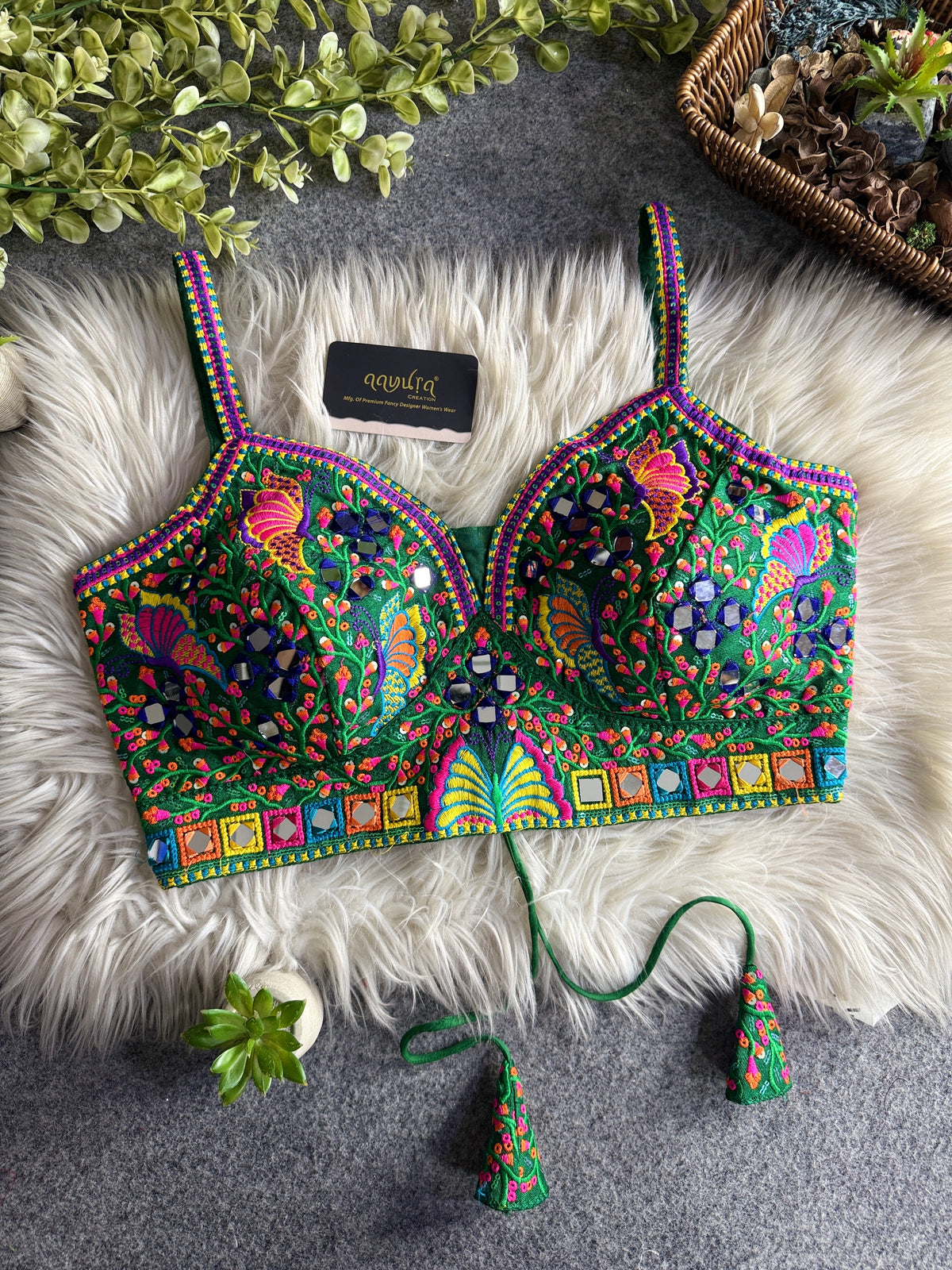 Raas Leela Mirror Blouse
