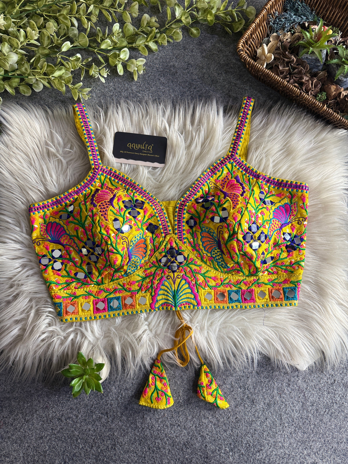 Raas Leela Mirror Blouse