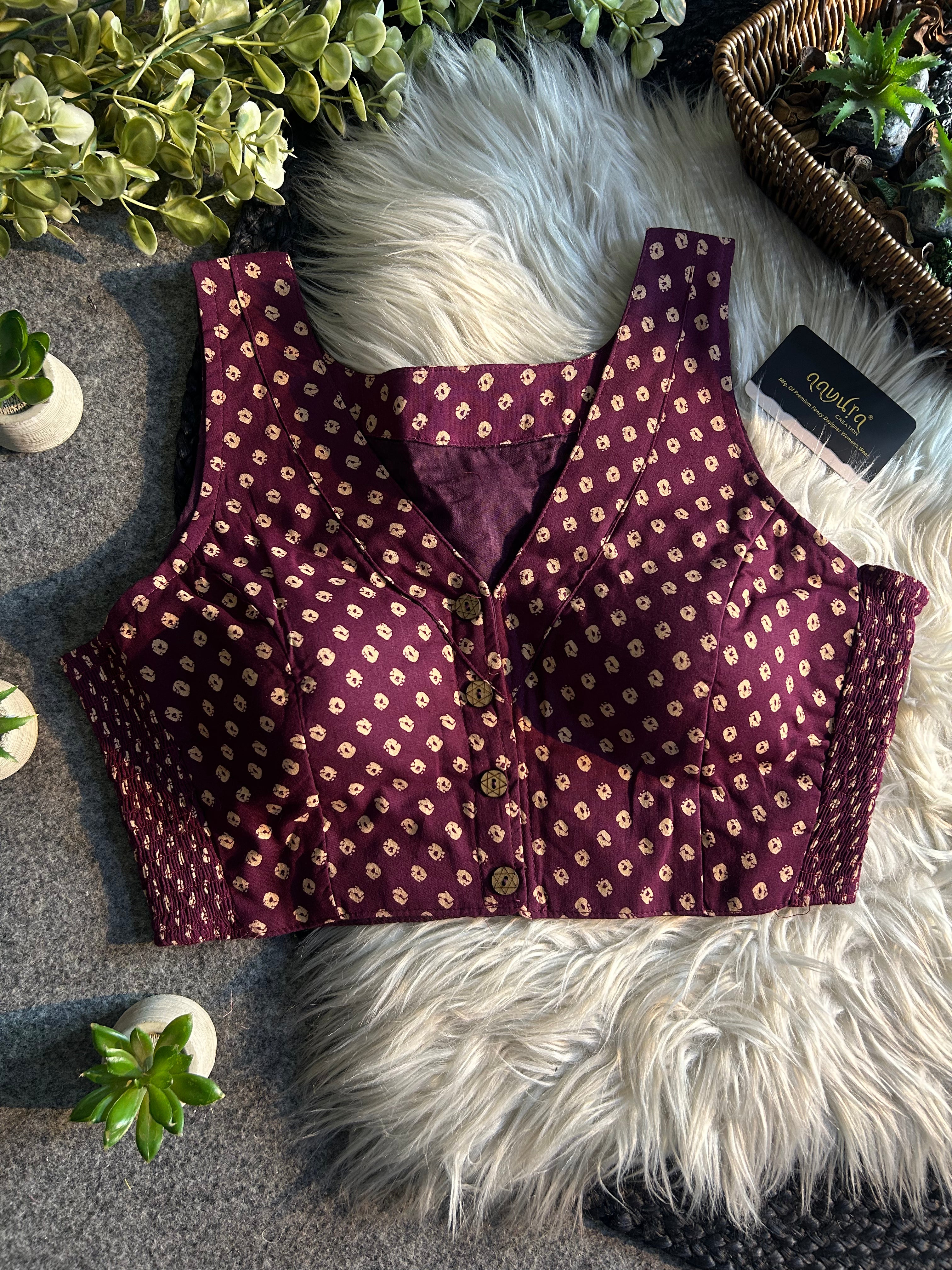 StretchEase Padded Blouse