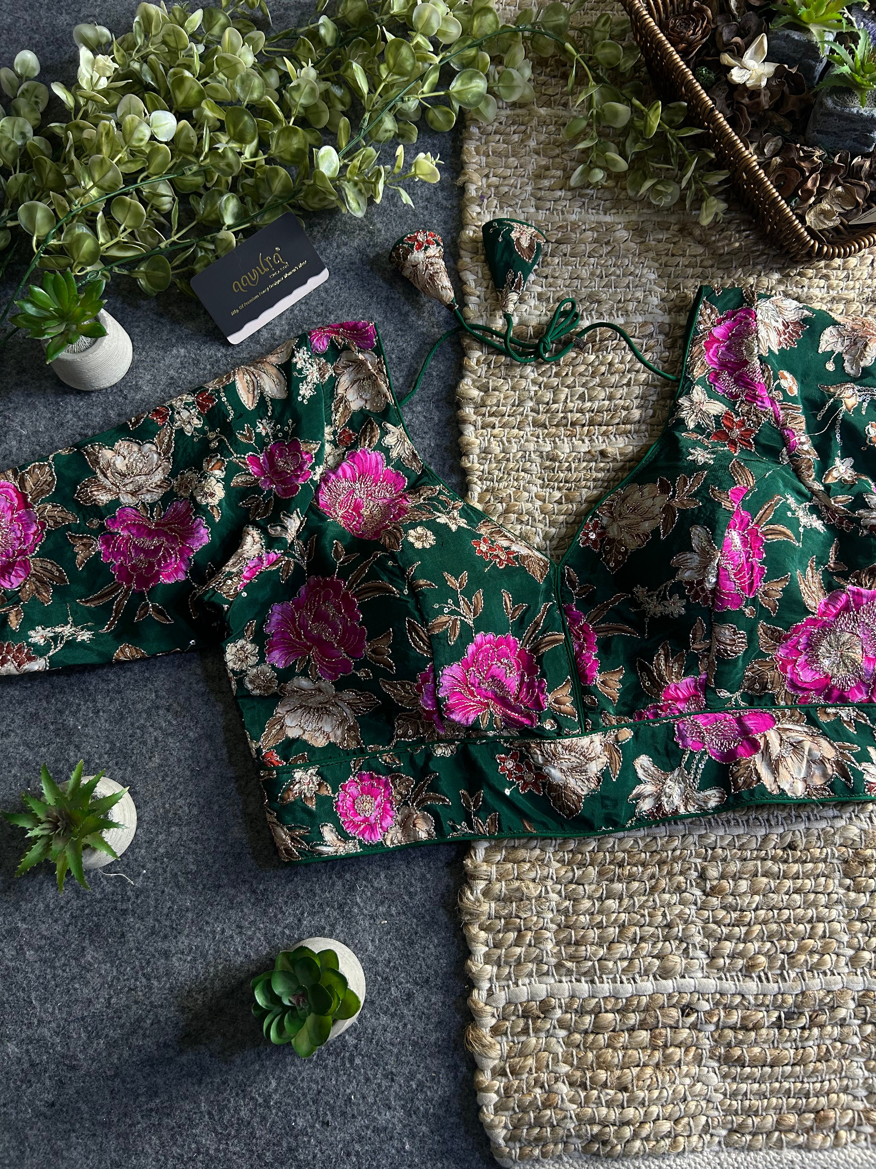 Ishani Crepe Silk Blouse