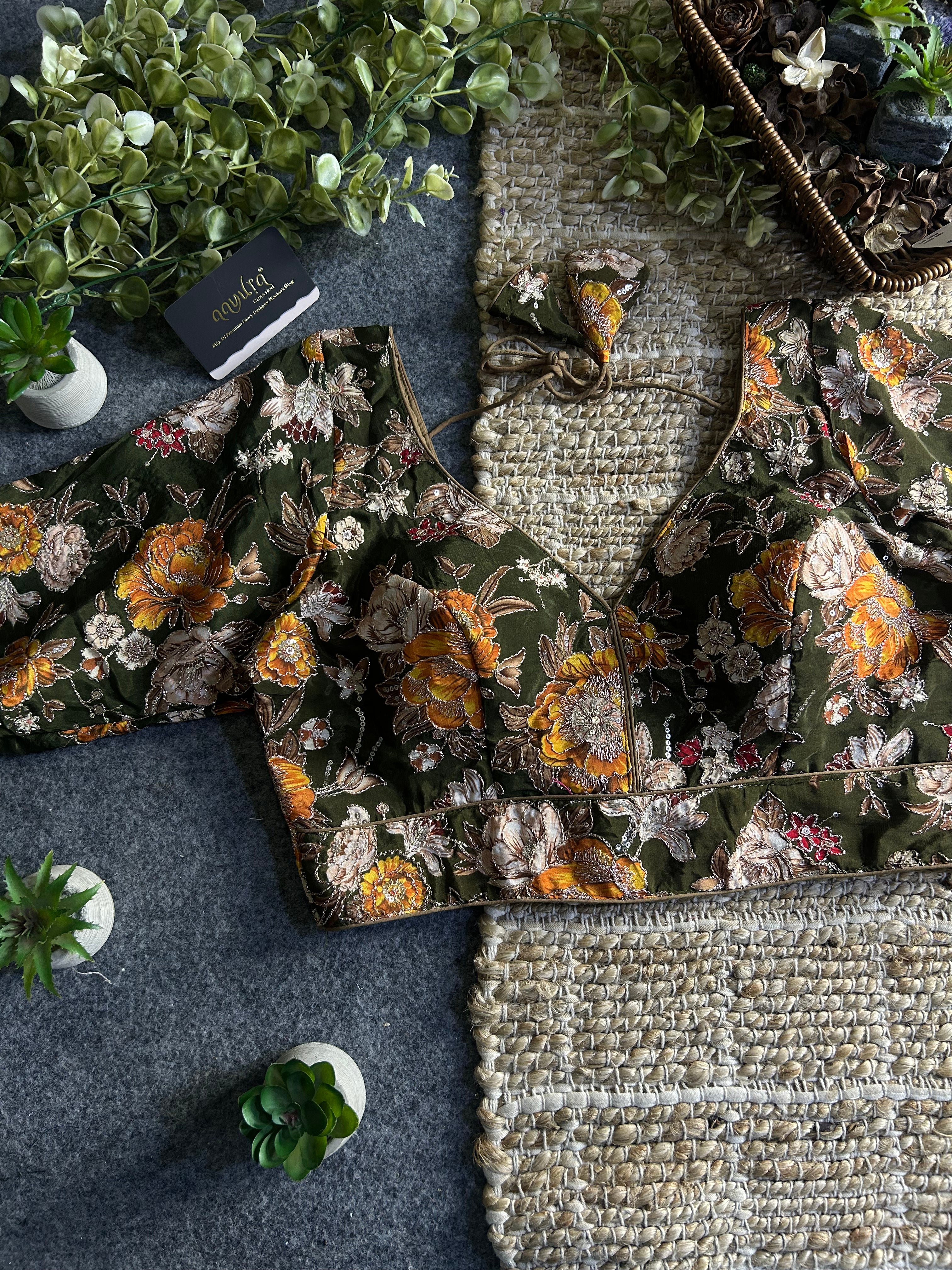Ishani Crepe Silk Blouse