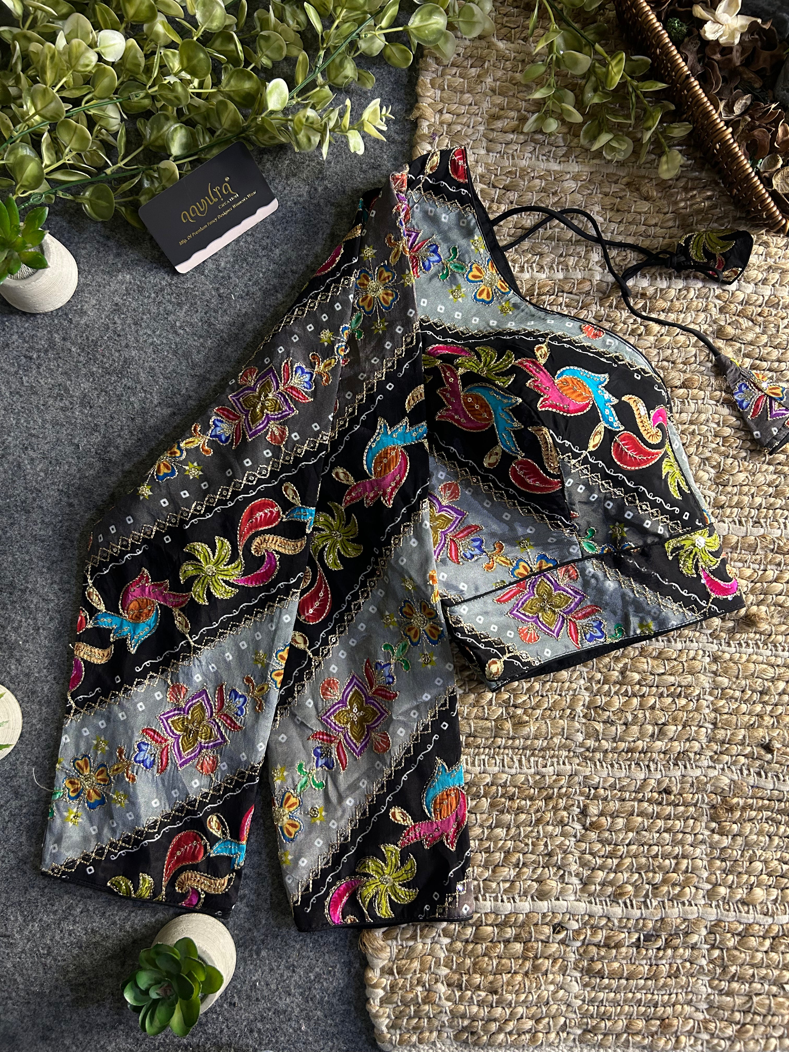 Kiara Crepe Silk Blouse