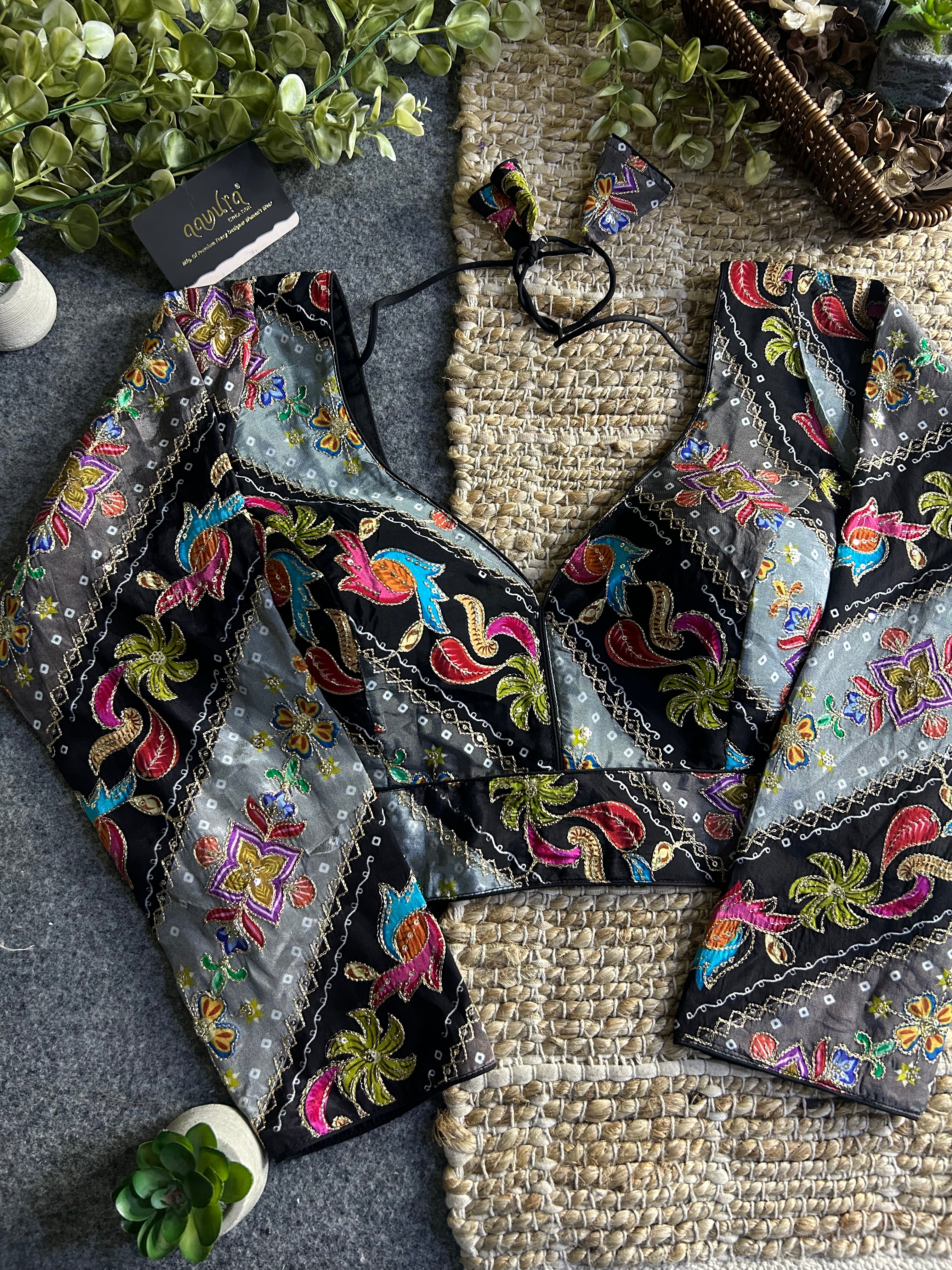 Kiara Crepe Silk Blouse