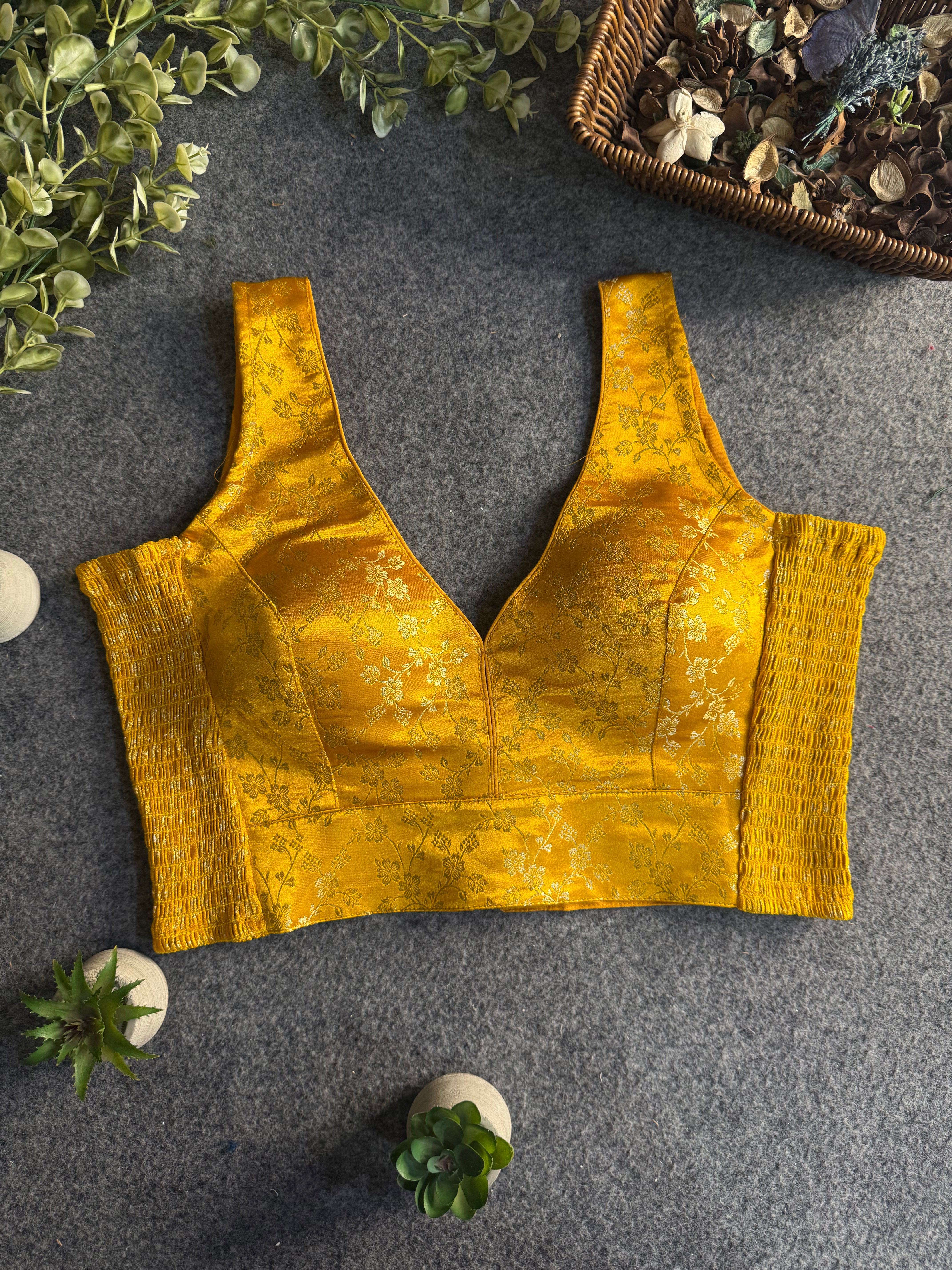 Varnika Banarasi Streachable Blouse
