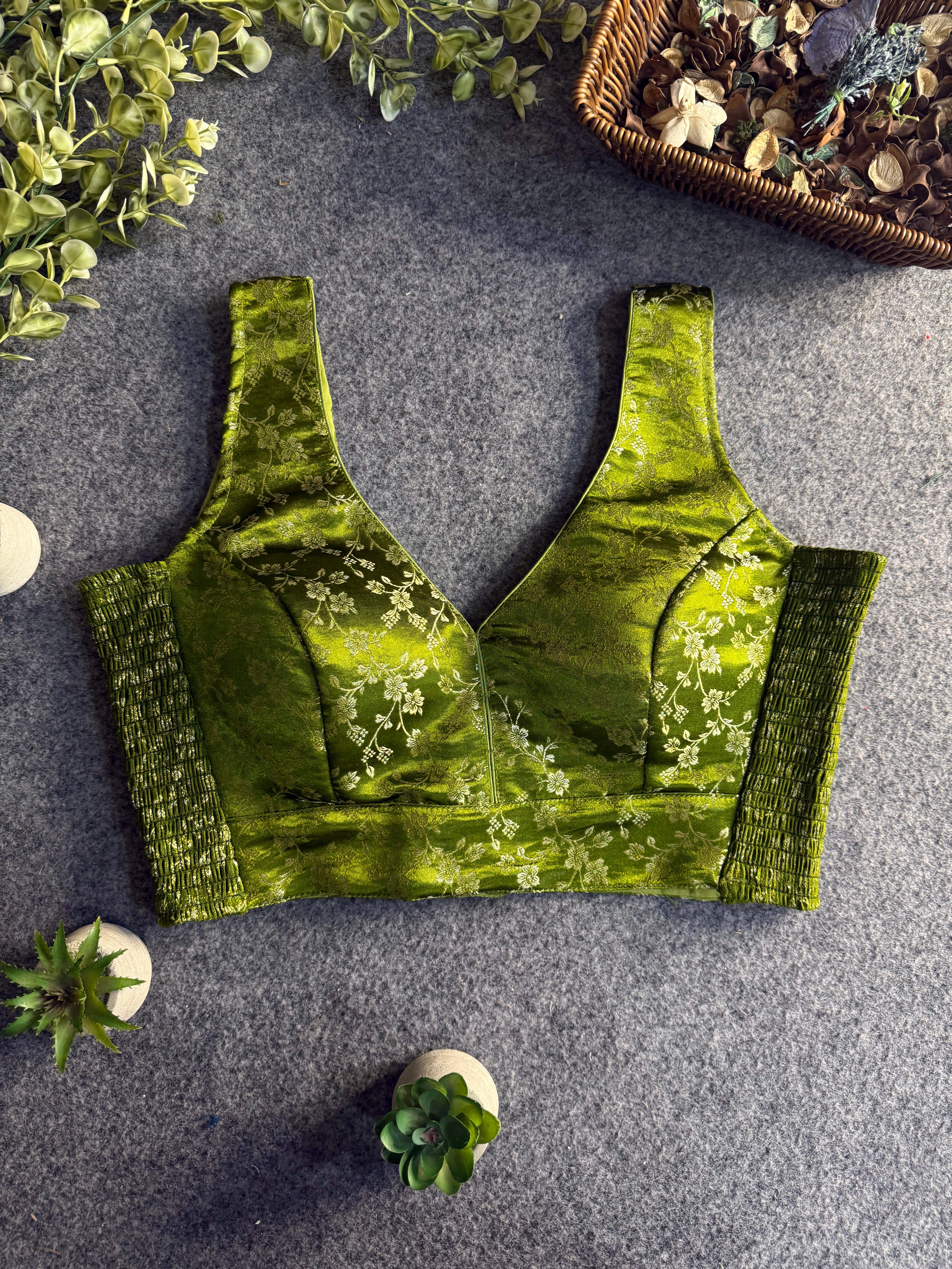 Varnika Banarasi Streachable Blouse
