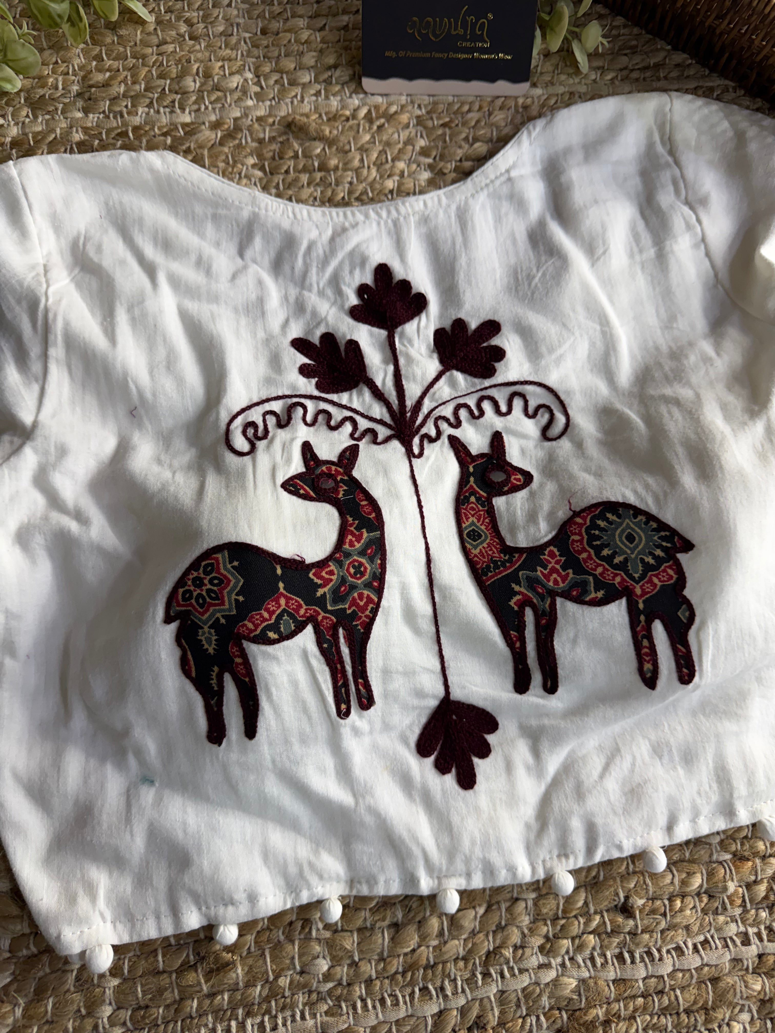 Aarohi Mal Cotton Blouse