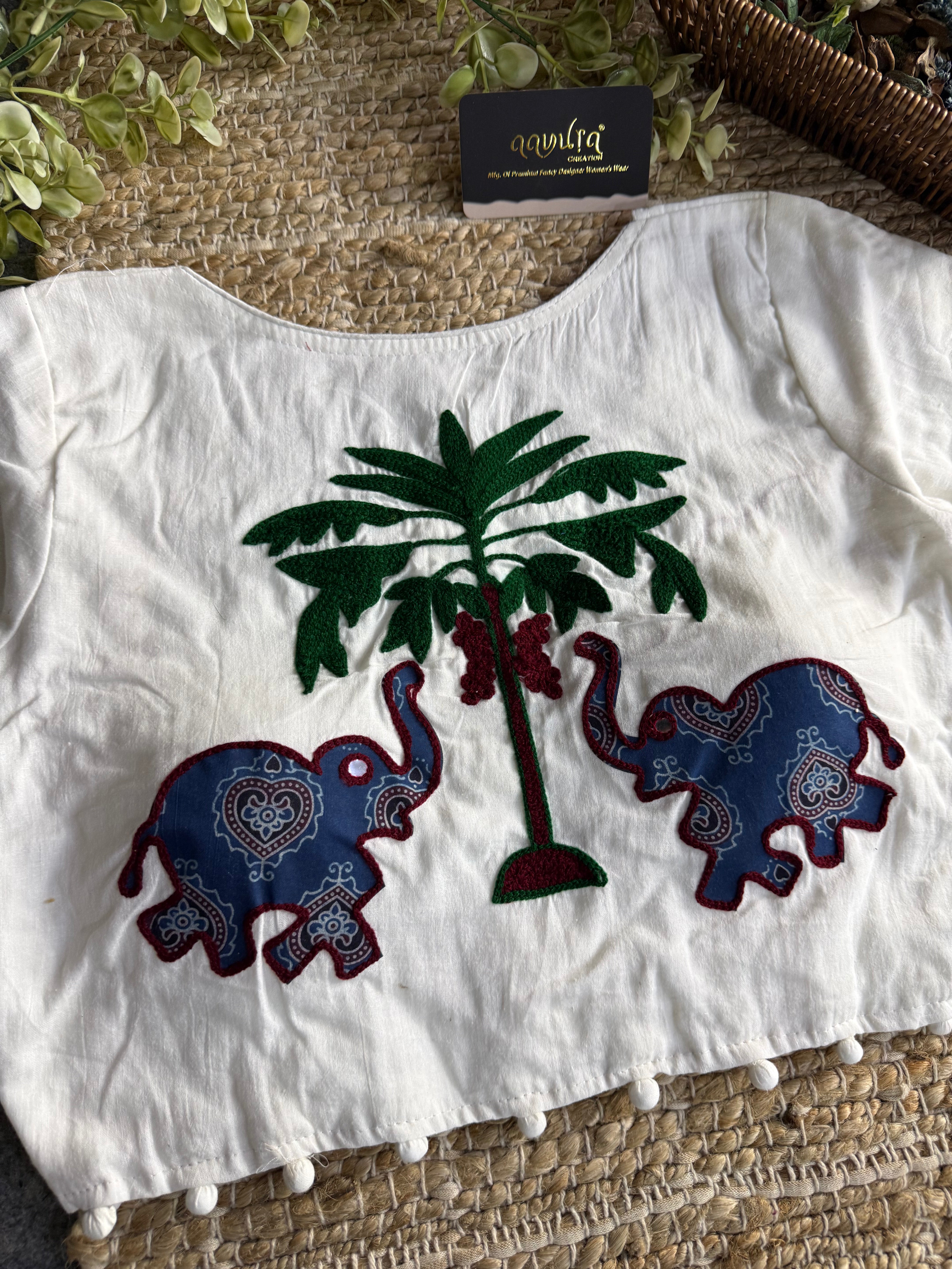 Aarohi Mal Cotton Blouse