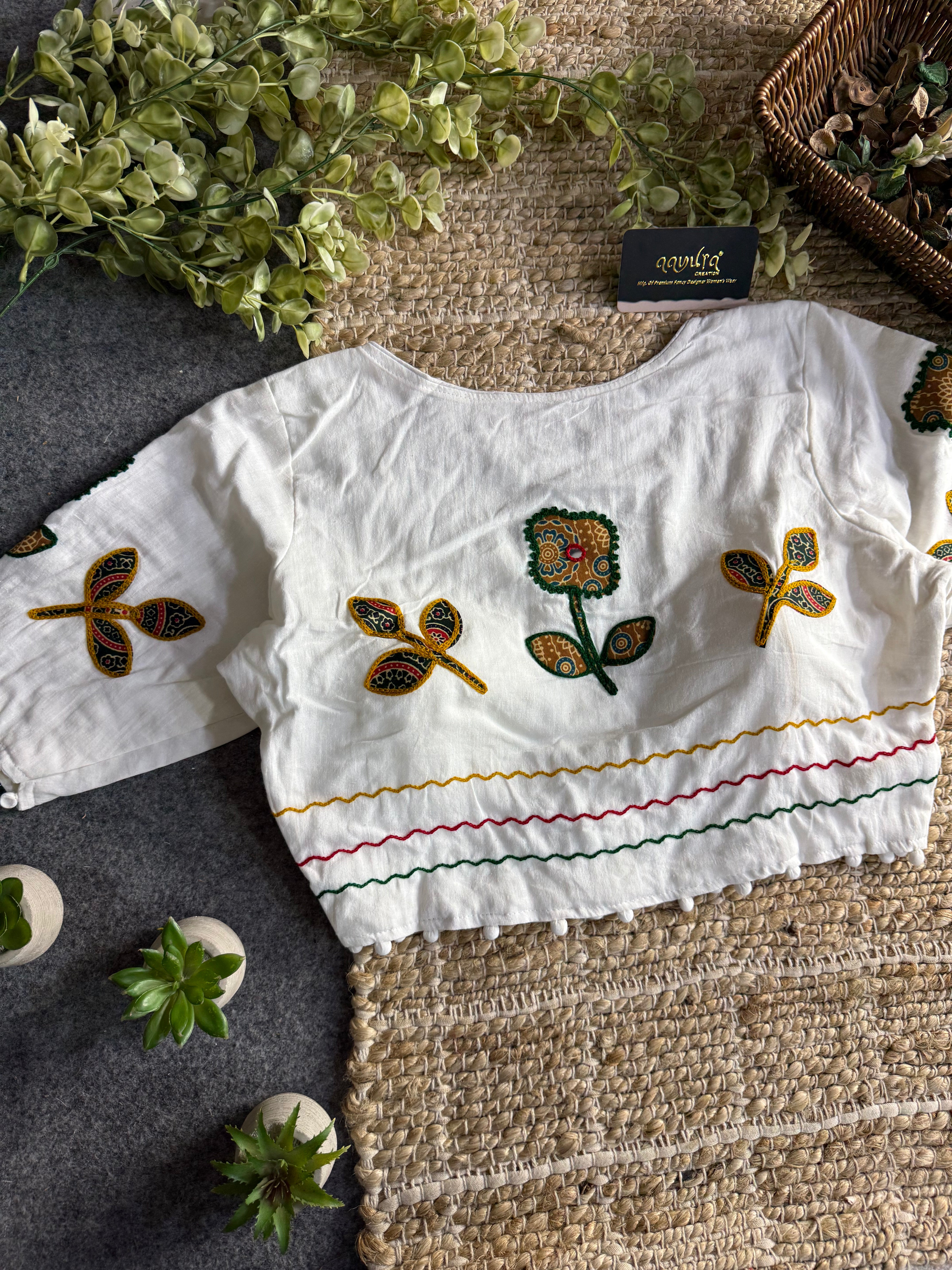 Aarohi Mal Cotton Blouse