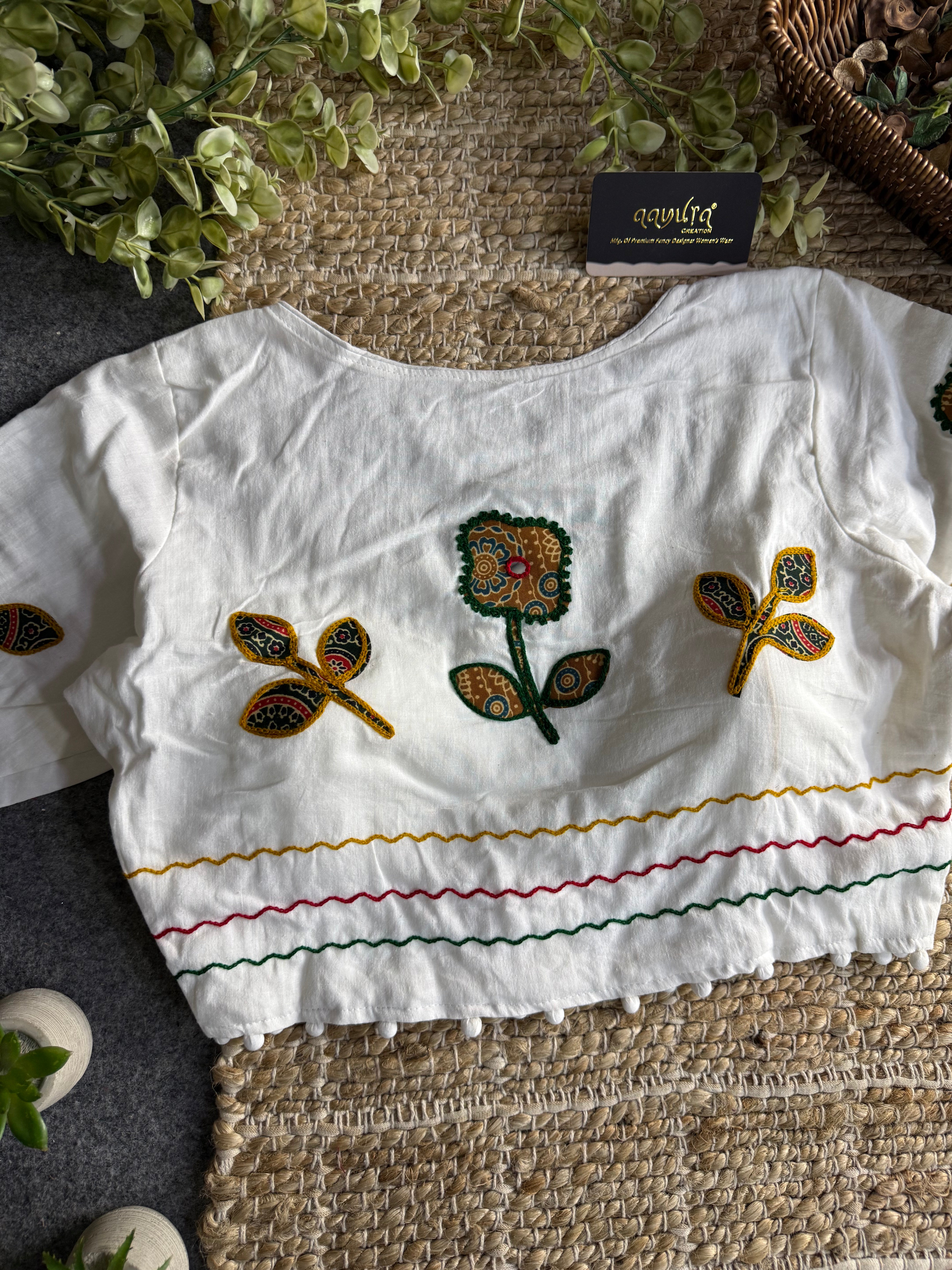 Aarohi Mal Cotton Blouse