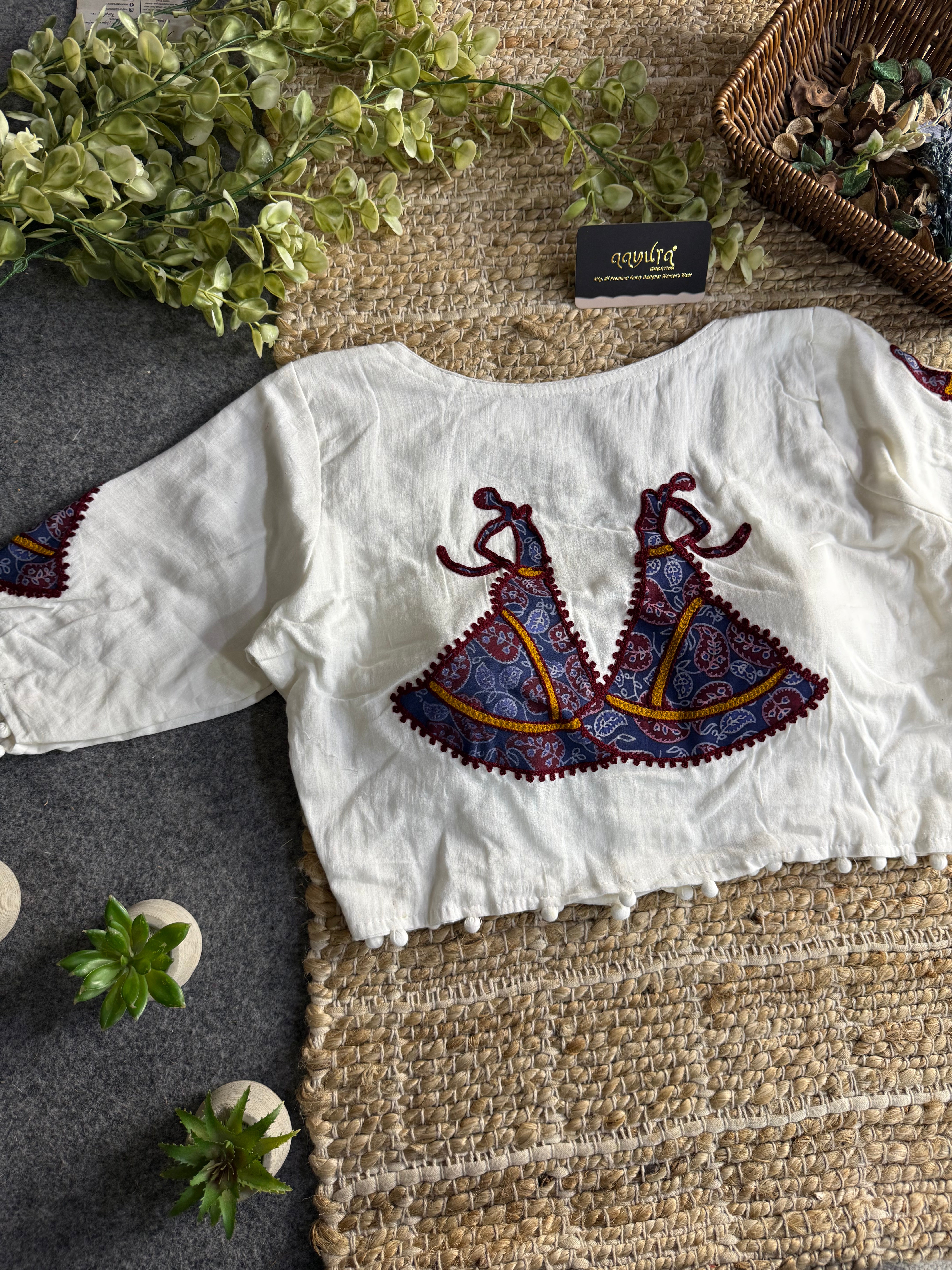 Aarohi Mal Cotton Blouse
