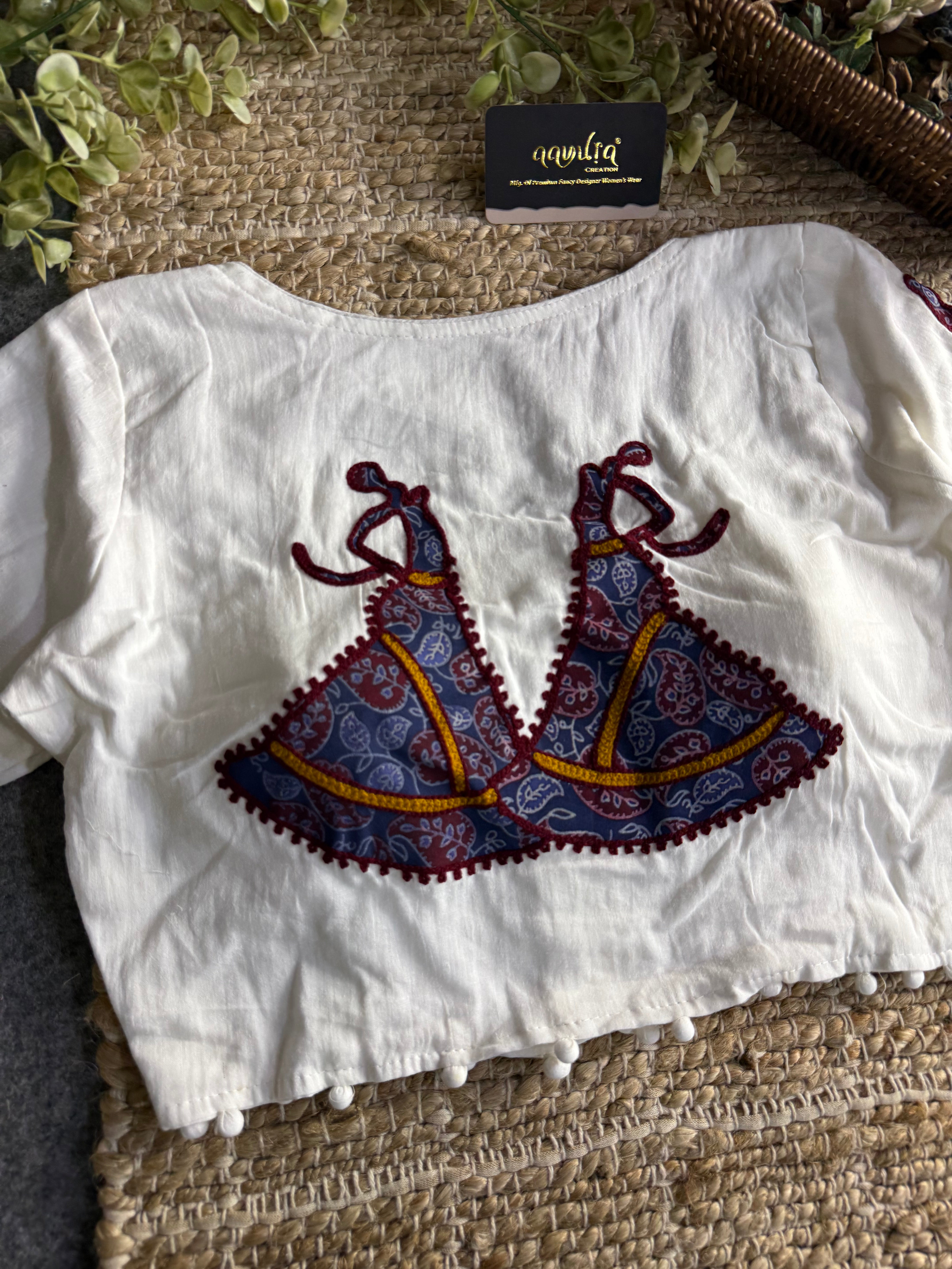 Aarohi Mal Cotton Blouse