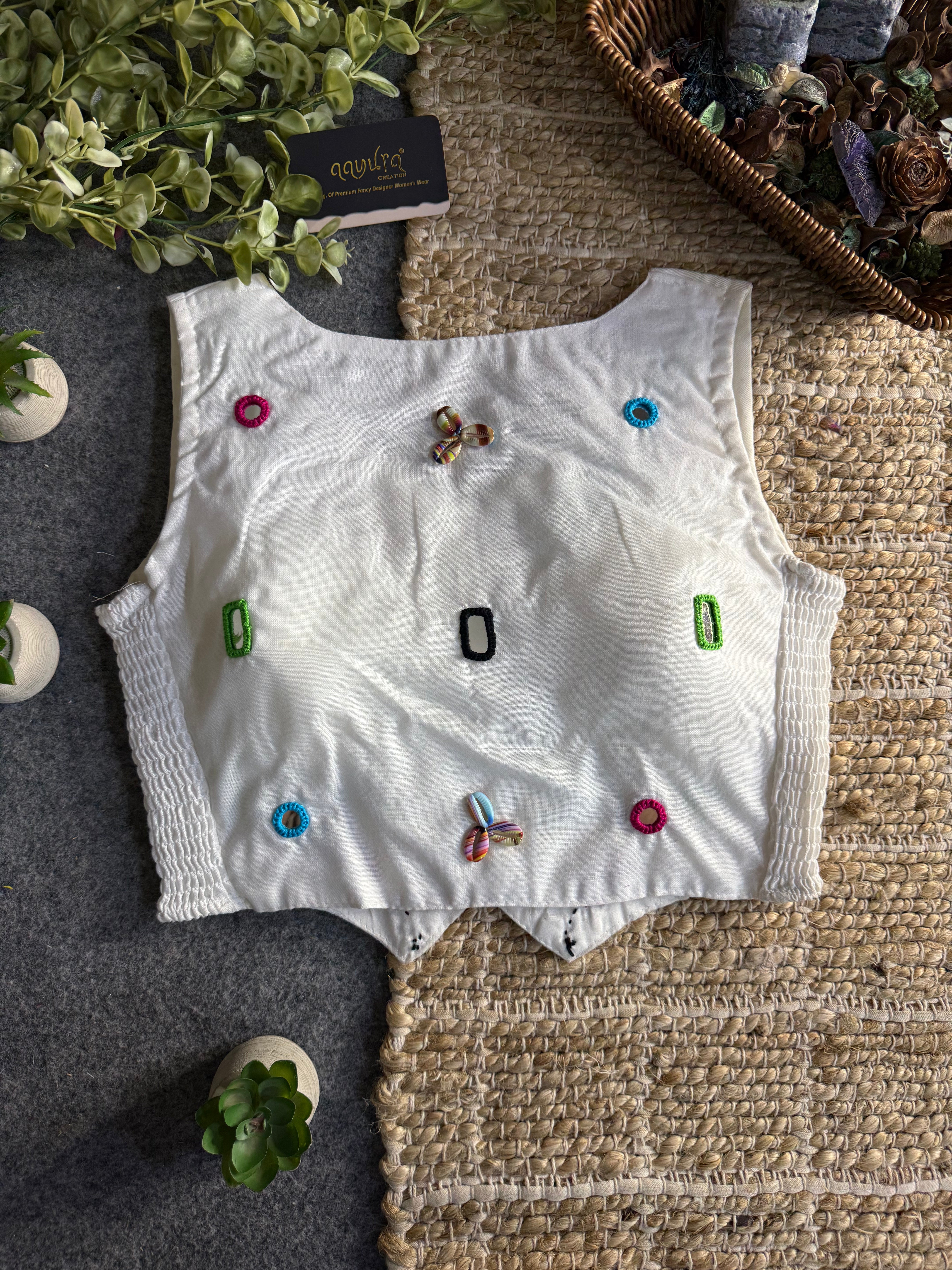 Rajvika Pure Cotton Festive Blouse